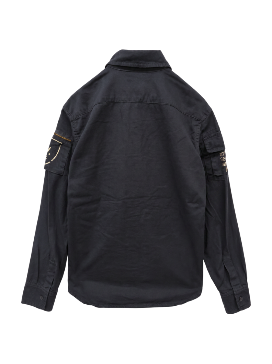 AVIREX / AVIREX/アヴィレックス/FATIGUE KHAKI SHIRT/長袖ファティーグ カーキ シャツ