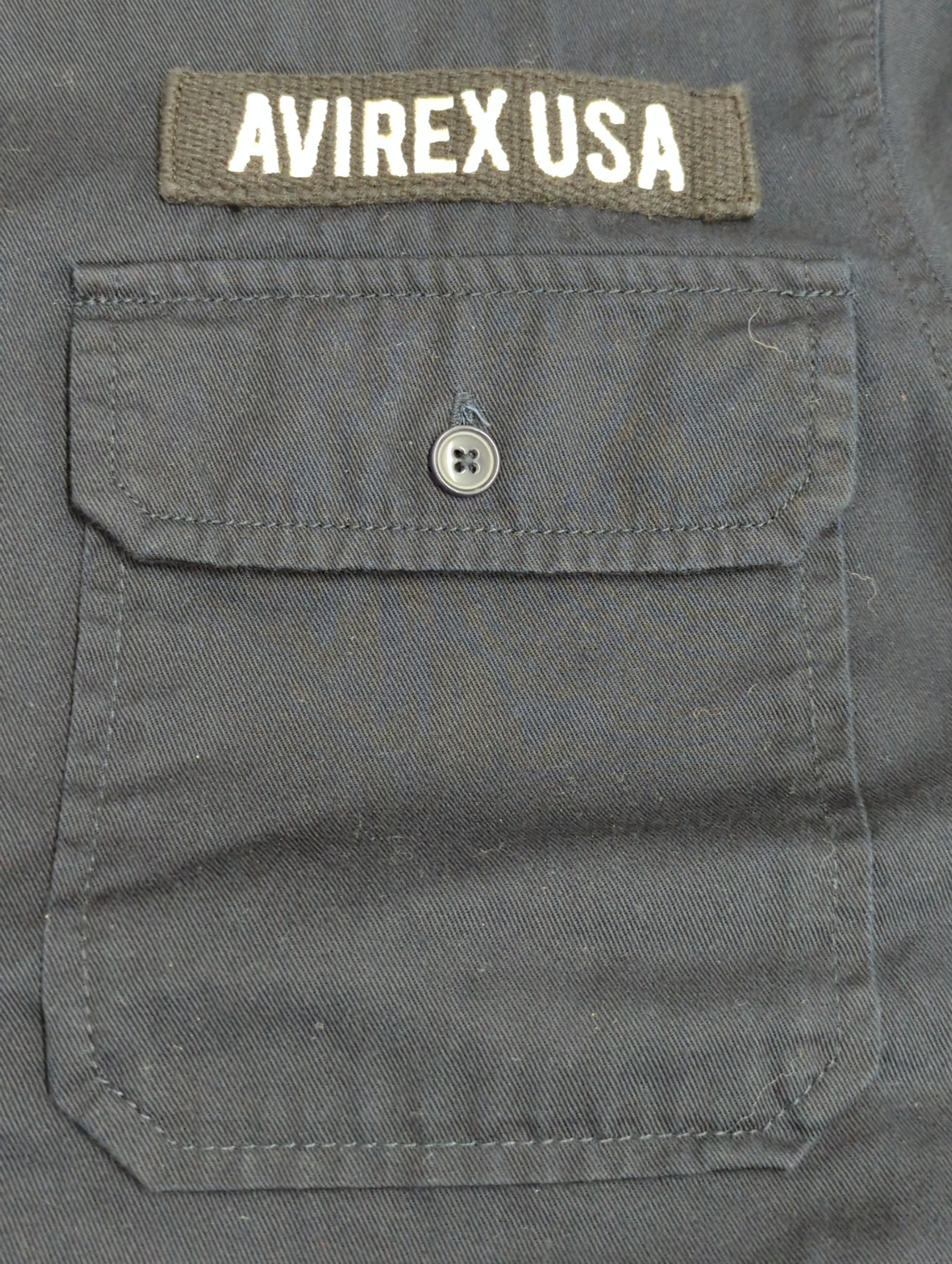 AVIREX / AVIREX/アヴィレックス/FATIGUE KHAKI SHIRT/長袖ファティーグ カーキ シャツ