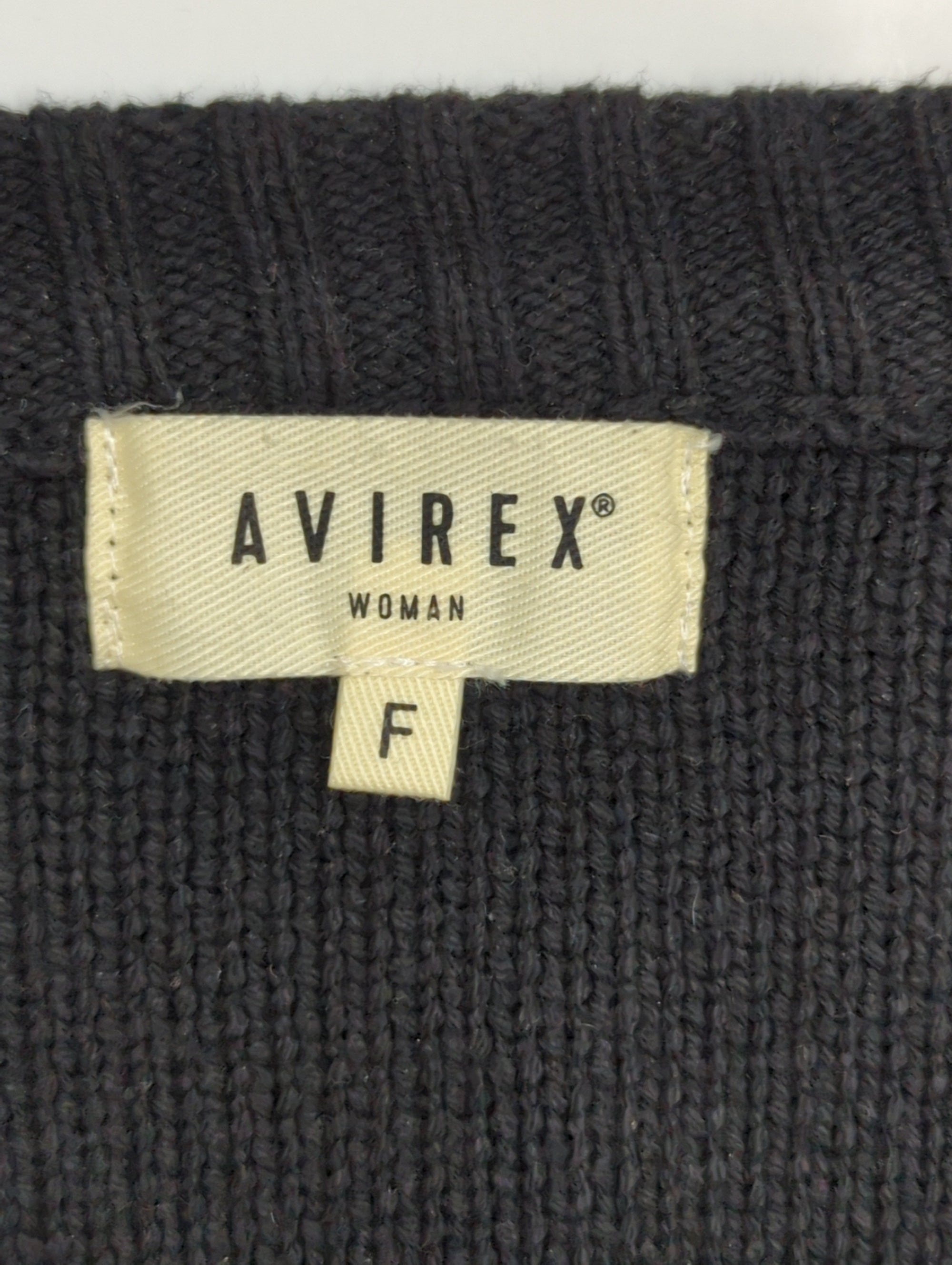 AVIREX / HAND EMBROIDERY KNIT CARDIGAN/ハンド刺繍ニットカーディガン