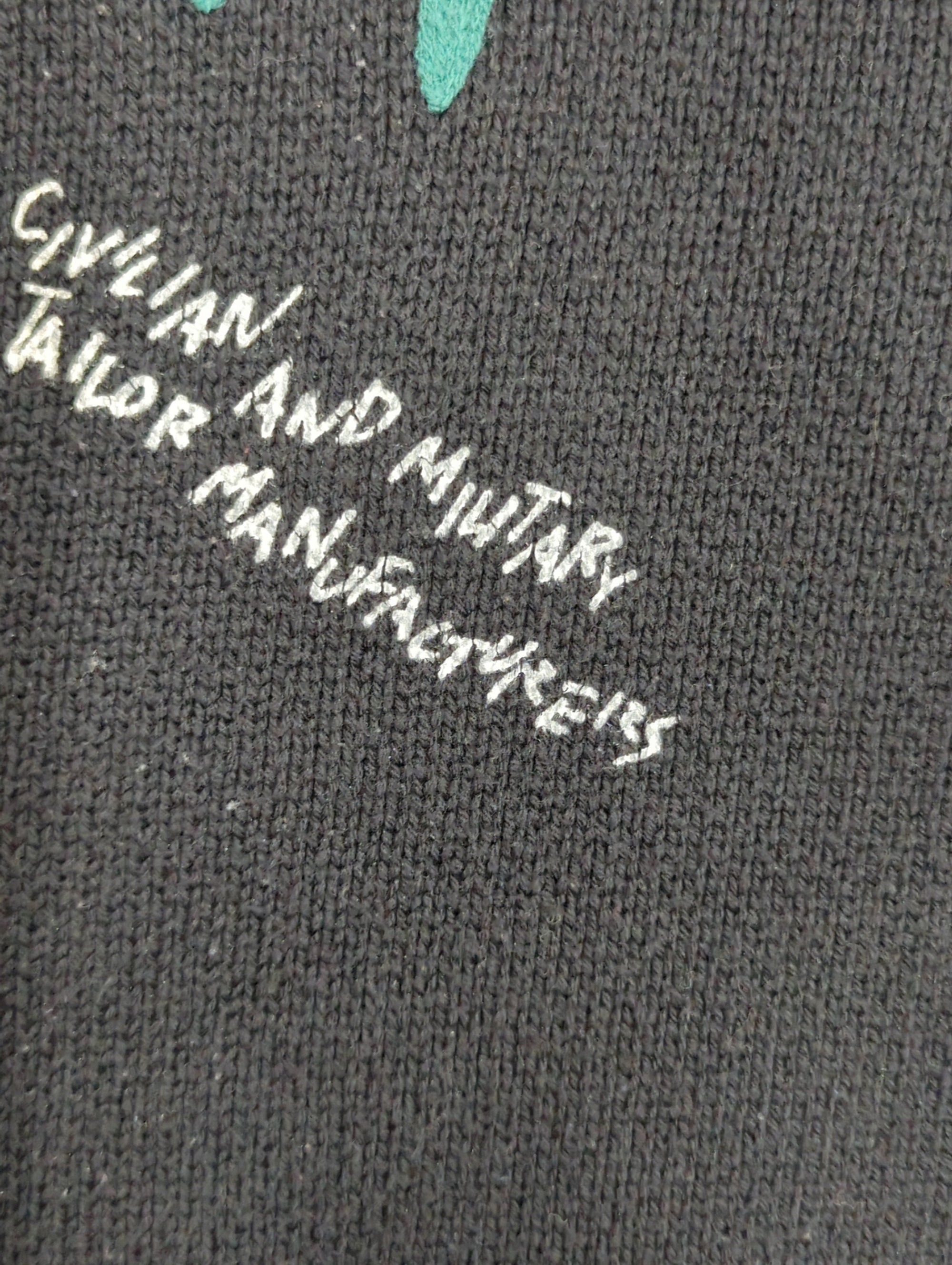 AVIREX / HAND EMBROIDERY KNIT CARDIGAN/ハンド刺繍ニットカーディガン