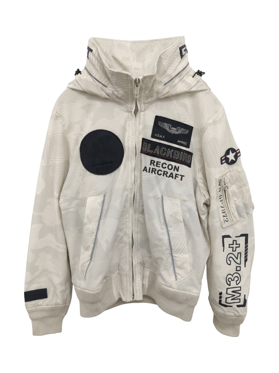 AVIREX / ブラックバード スタンドジップ ジャケット/BLACKBIRD STAND ZIP JACKET