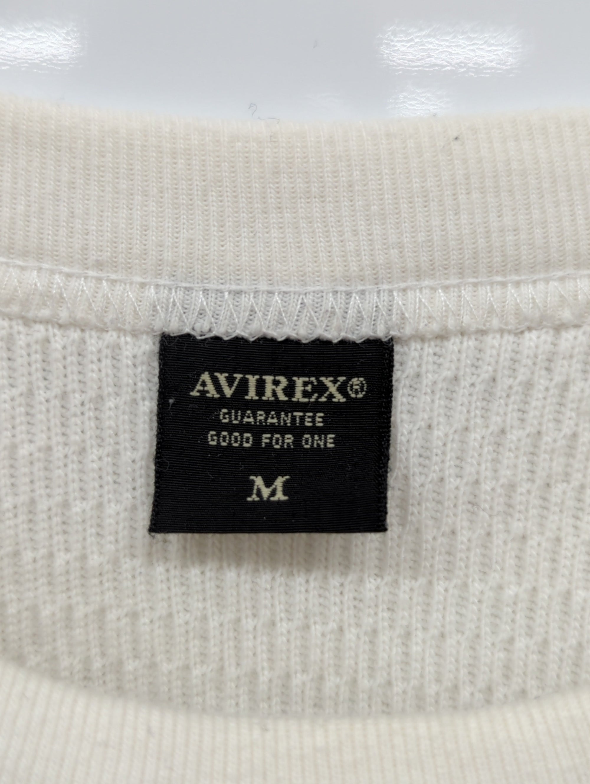 AVIREX / NAVAL L/S WAFFLE T-SHIRT