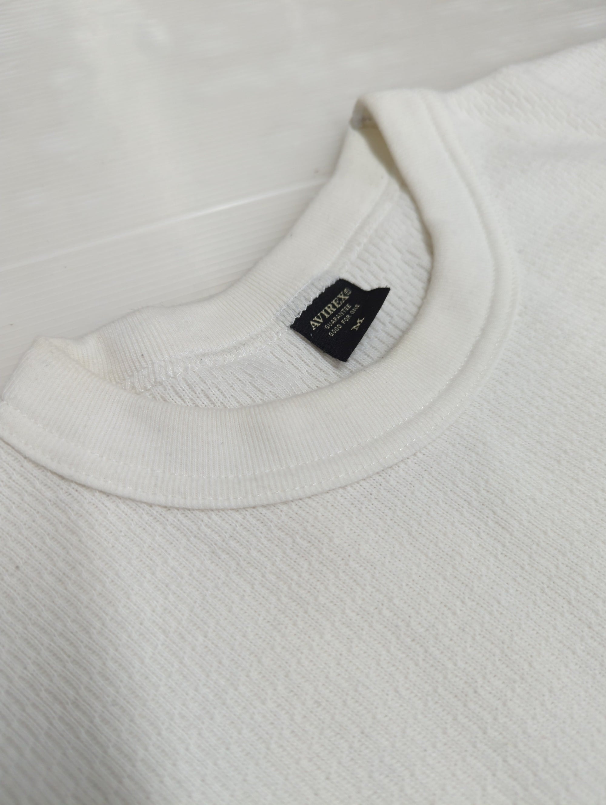 AVIREX / NAVAL L/S WAFFLE T-SHIRT