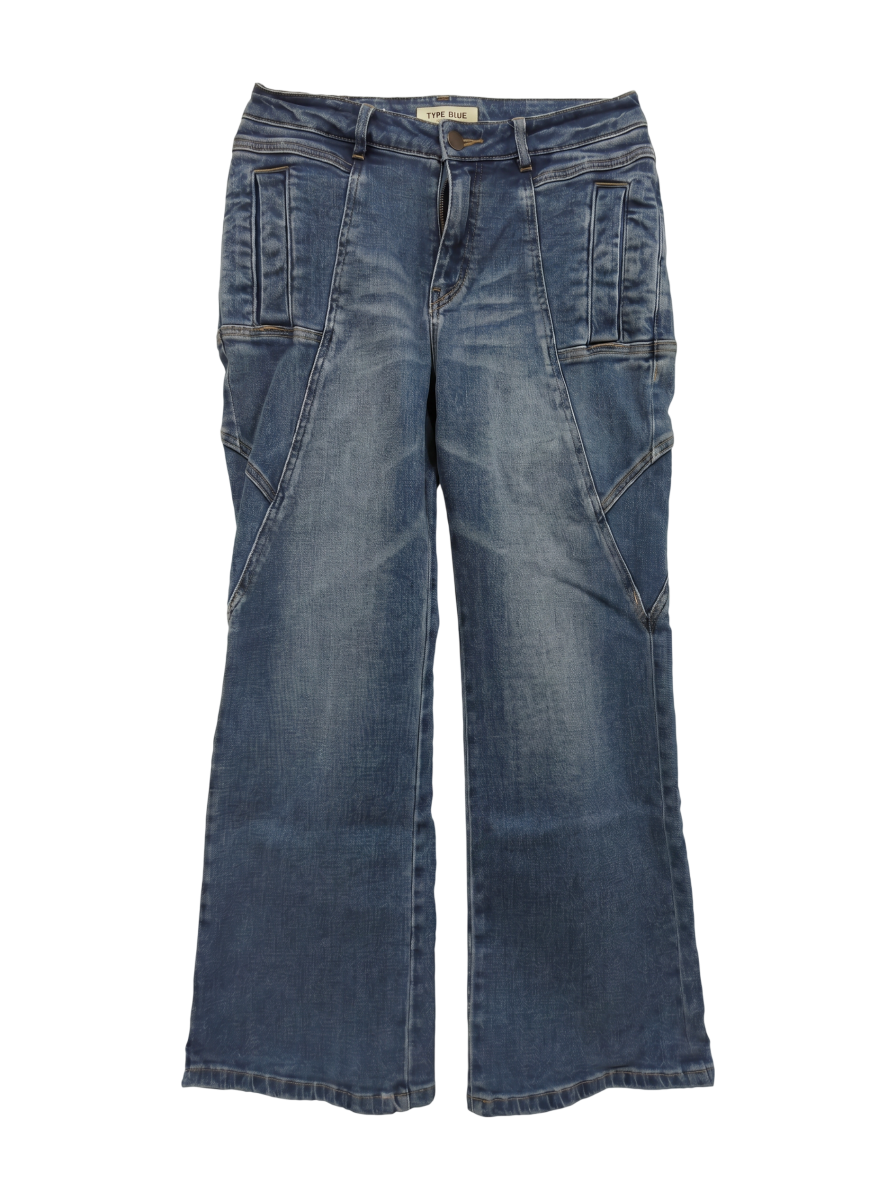 AVIREX / SH L-STRETCH DENIM FLARE PT