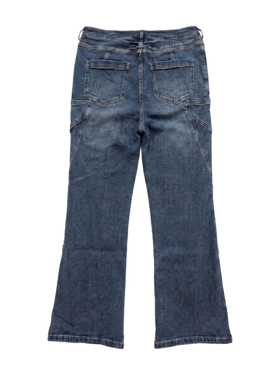 AVIREX / SH L-STRETCH DENIM FLARE PT