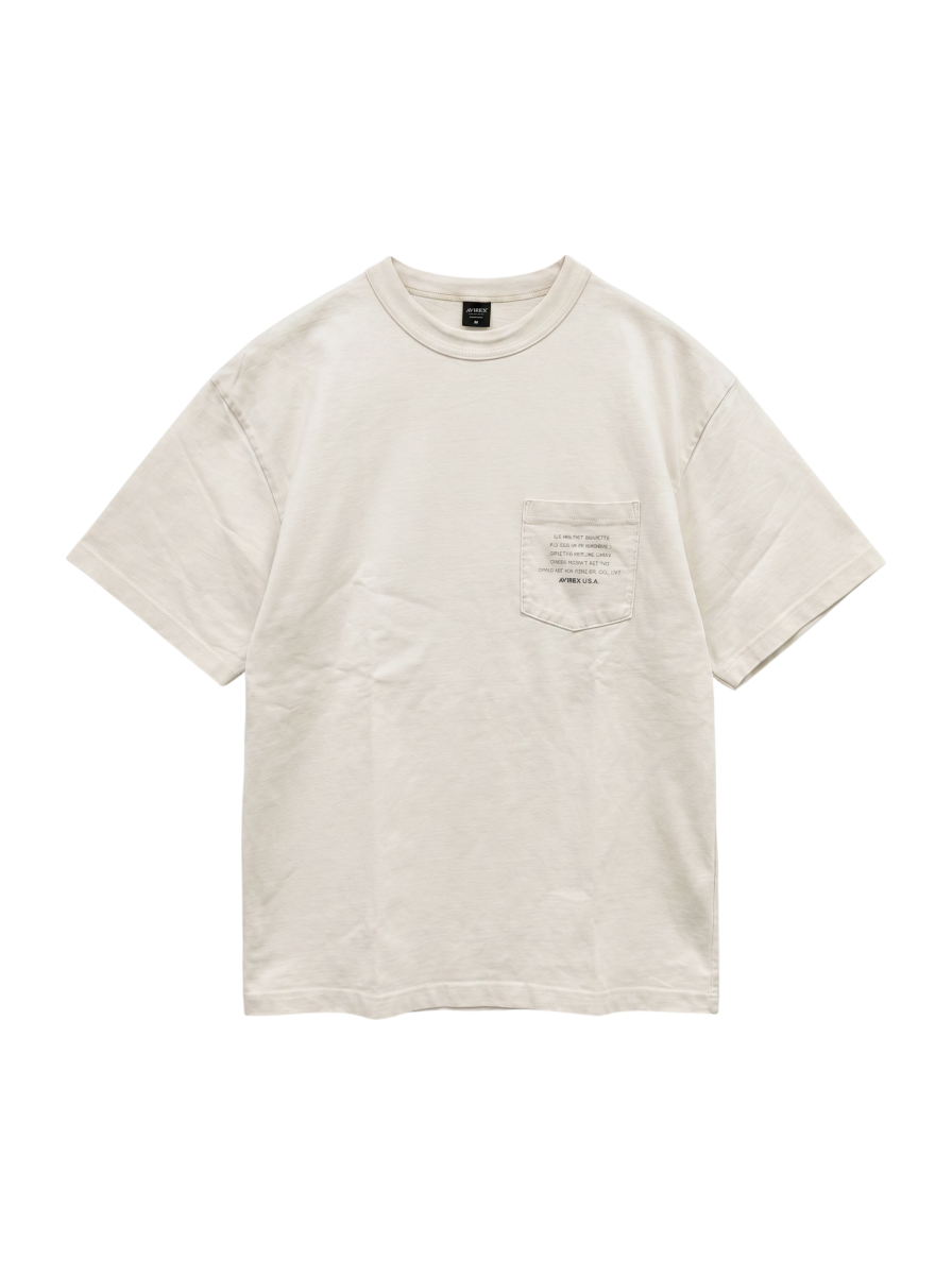 AVIREX / MIL. STENCIL OFFICIAL LOGO T-SHIRT / ミリタリー ステンシル オフィシャルロゴ Tシャツ /