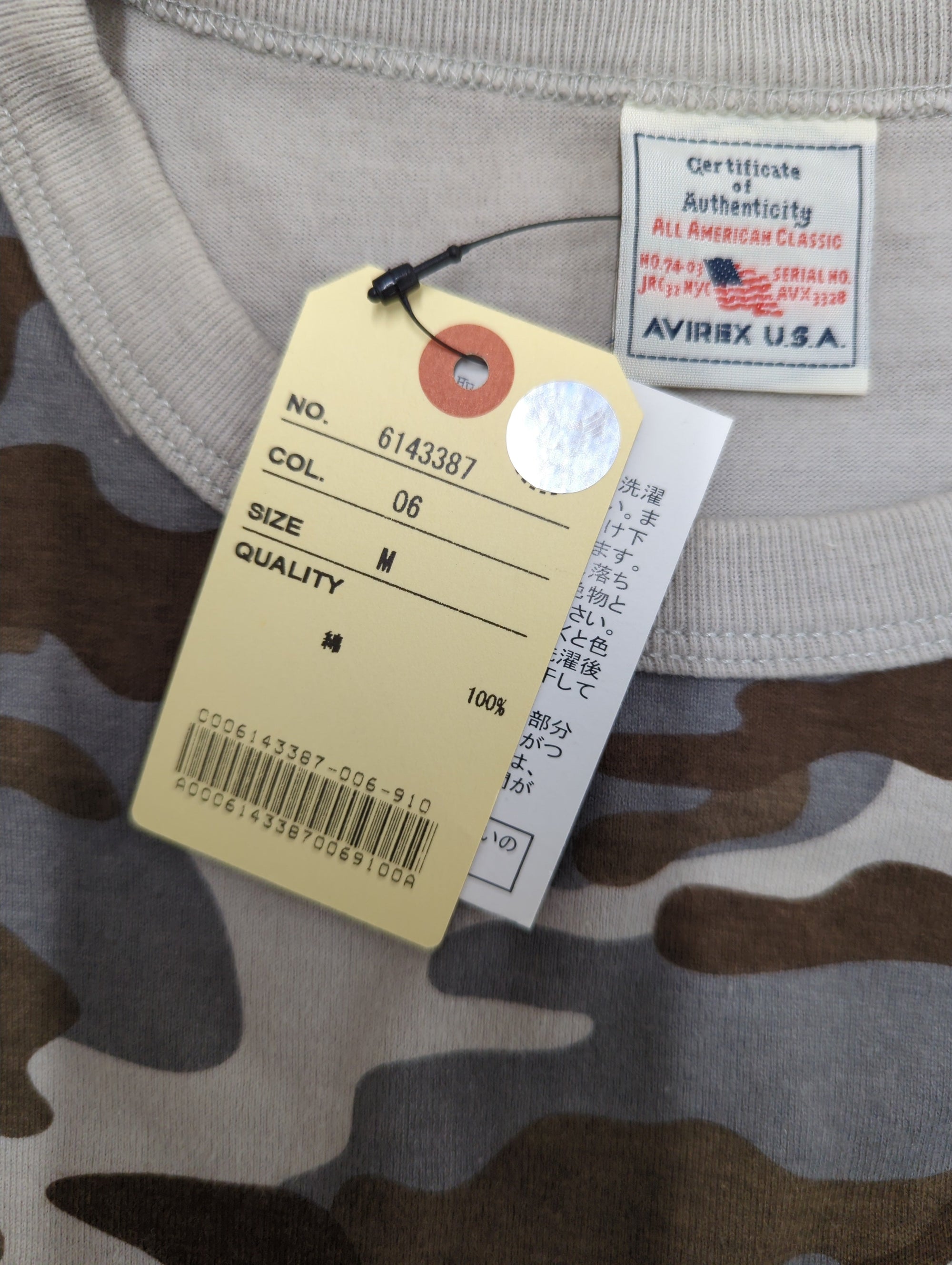 AVIREX / 半袖Tシャツ