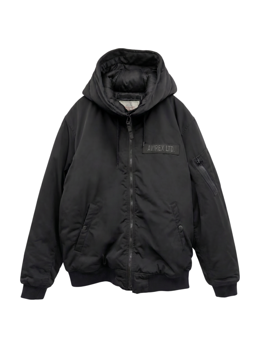 AVIREX / 2025 HB SHORT HOODIE JKT