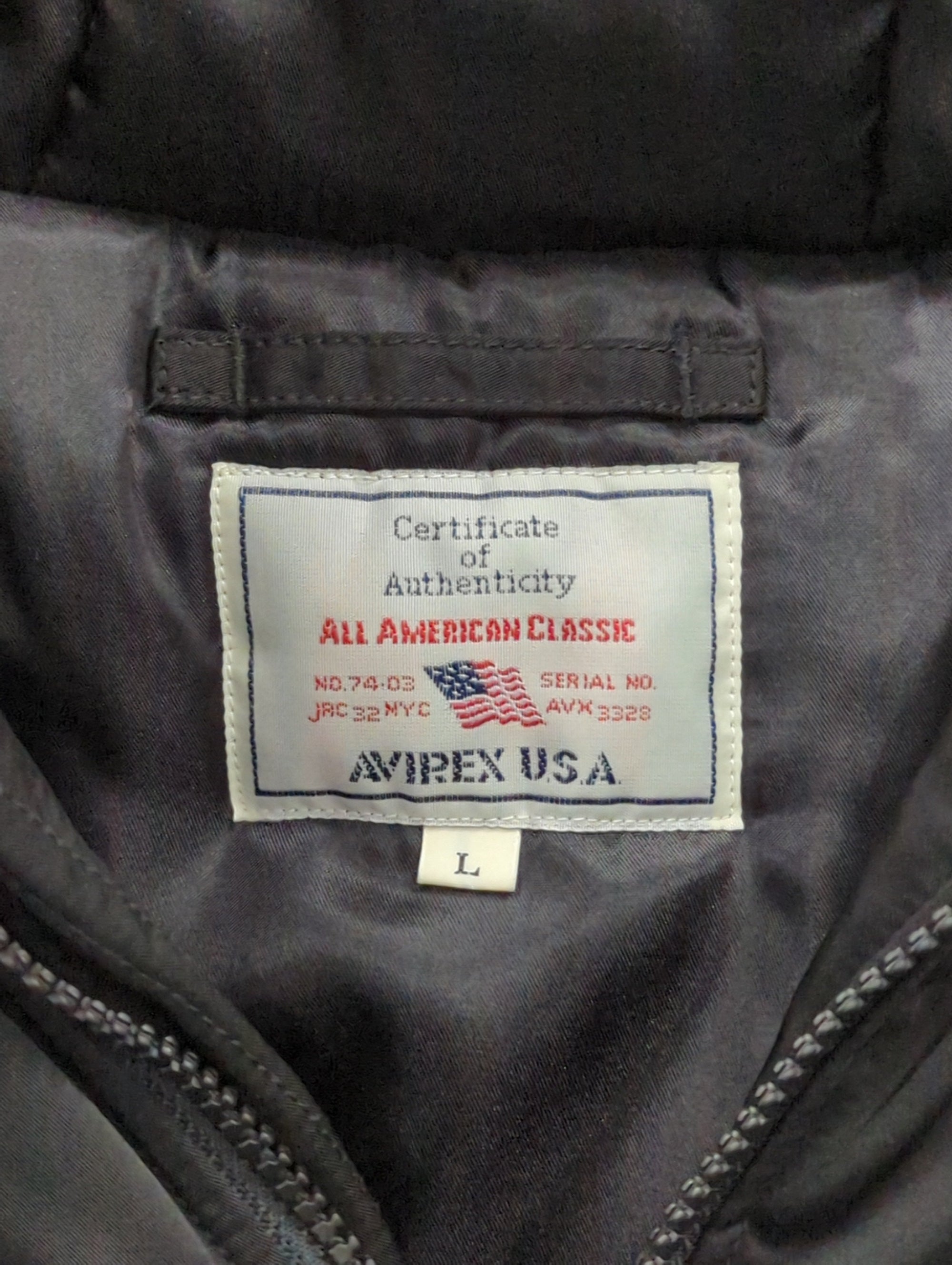 AVIREX / 2025 HB SHORT HOODIE JKT