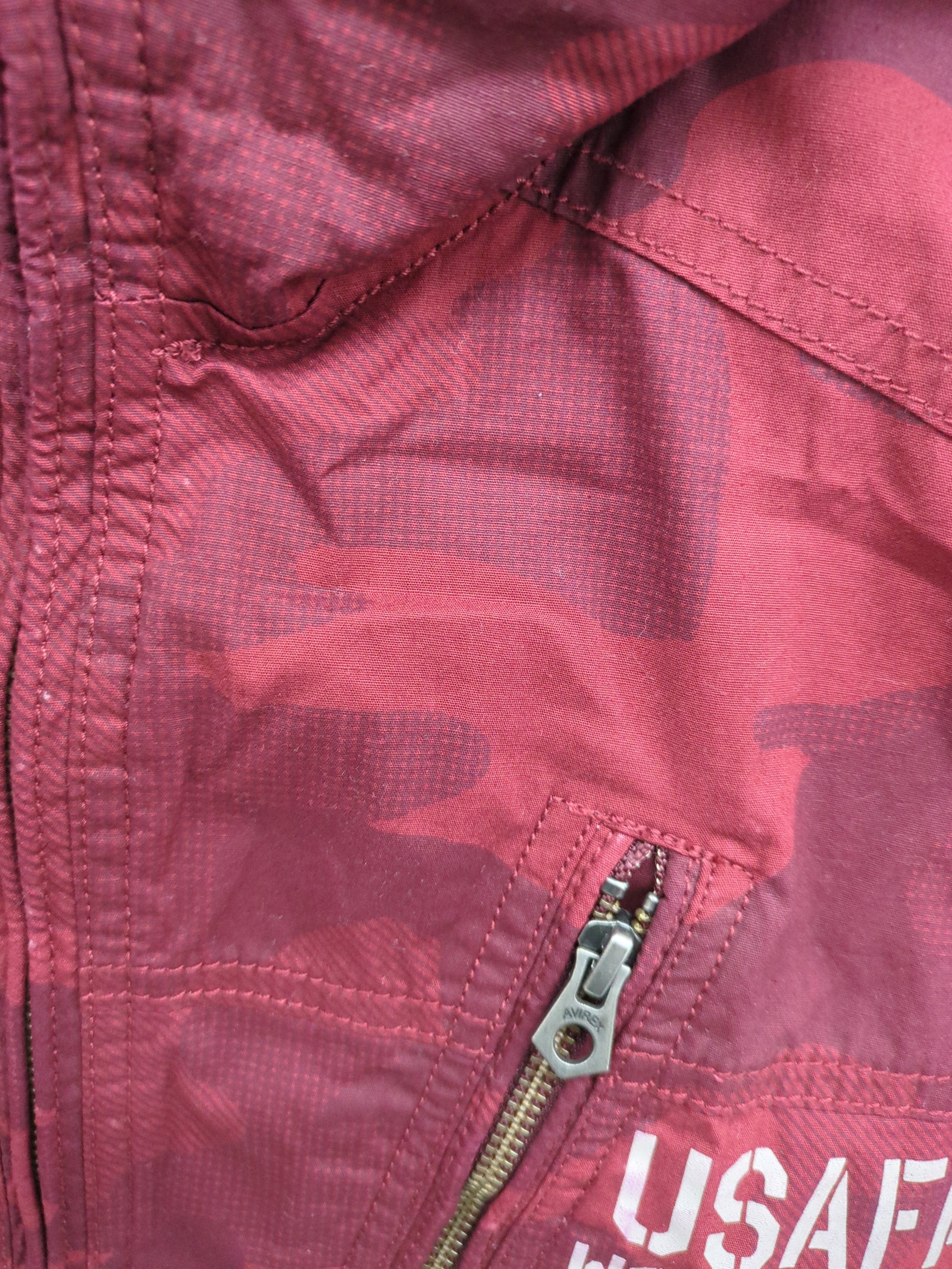 AVIREX / avirex/ アヴィレックス / S/S CAMOUFLAGE STRETCH ZIP SHIRT/ 迷彩 ストレッチ ジップシャツ