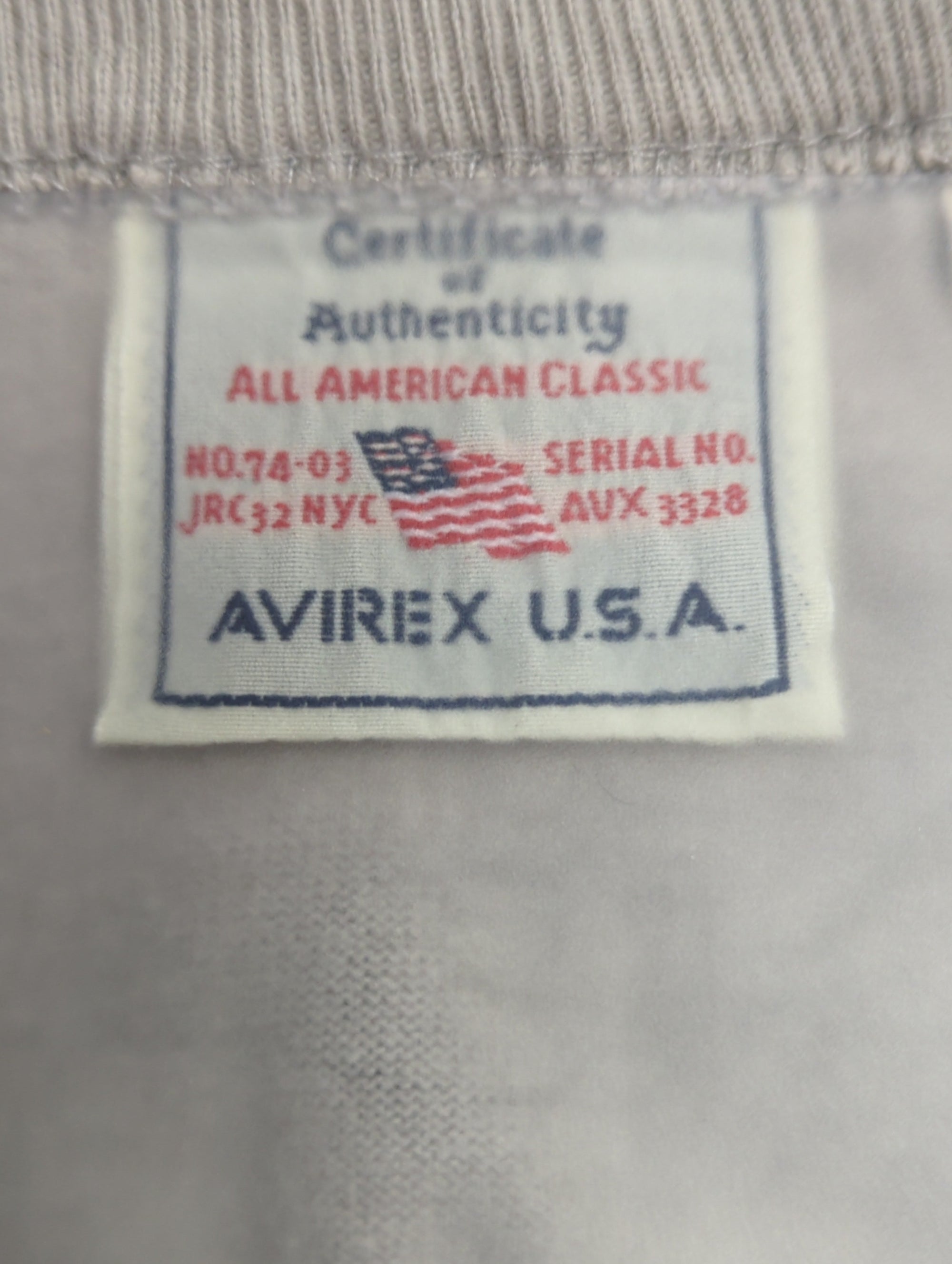 AVIREX / 半袖Tシャツ