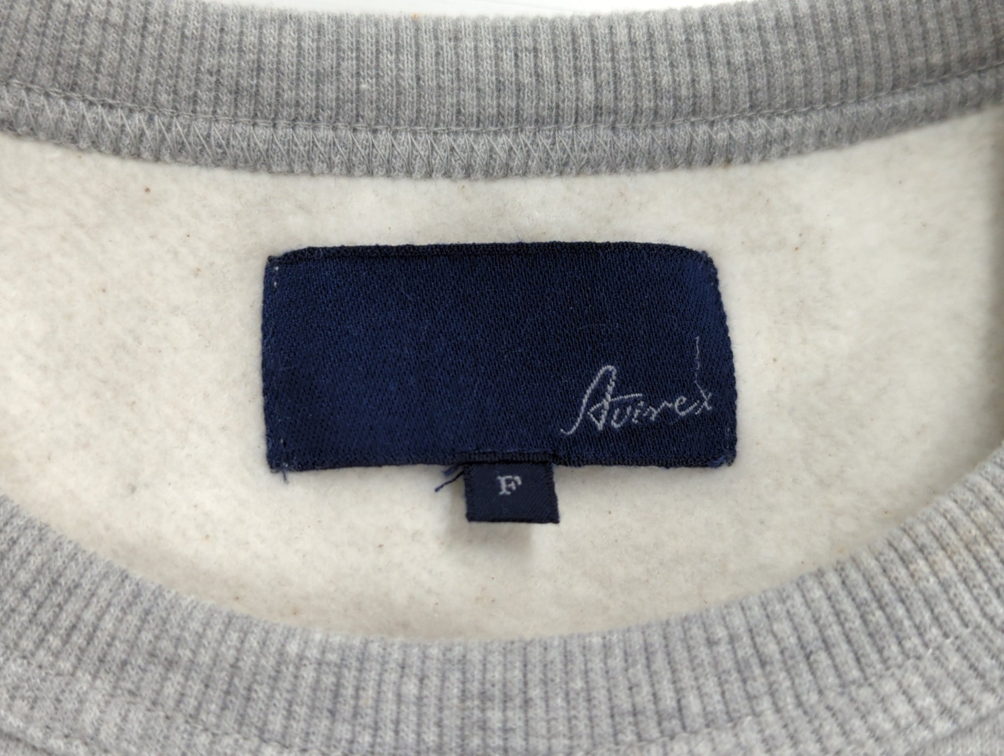 AVIREX / VARSITY LOGO CREW SWEAT/ バーシティーロゴクルースウェット