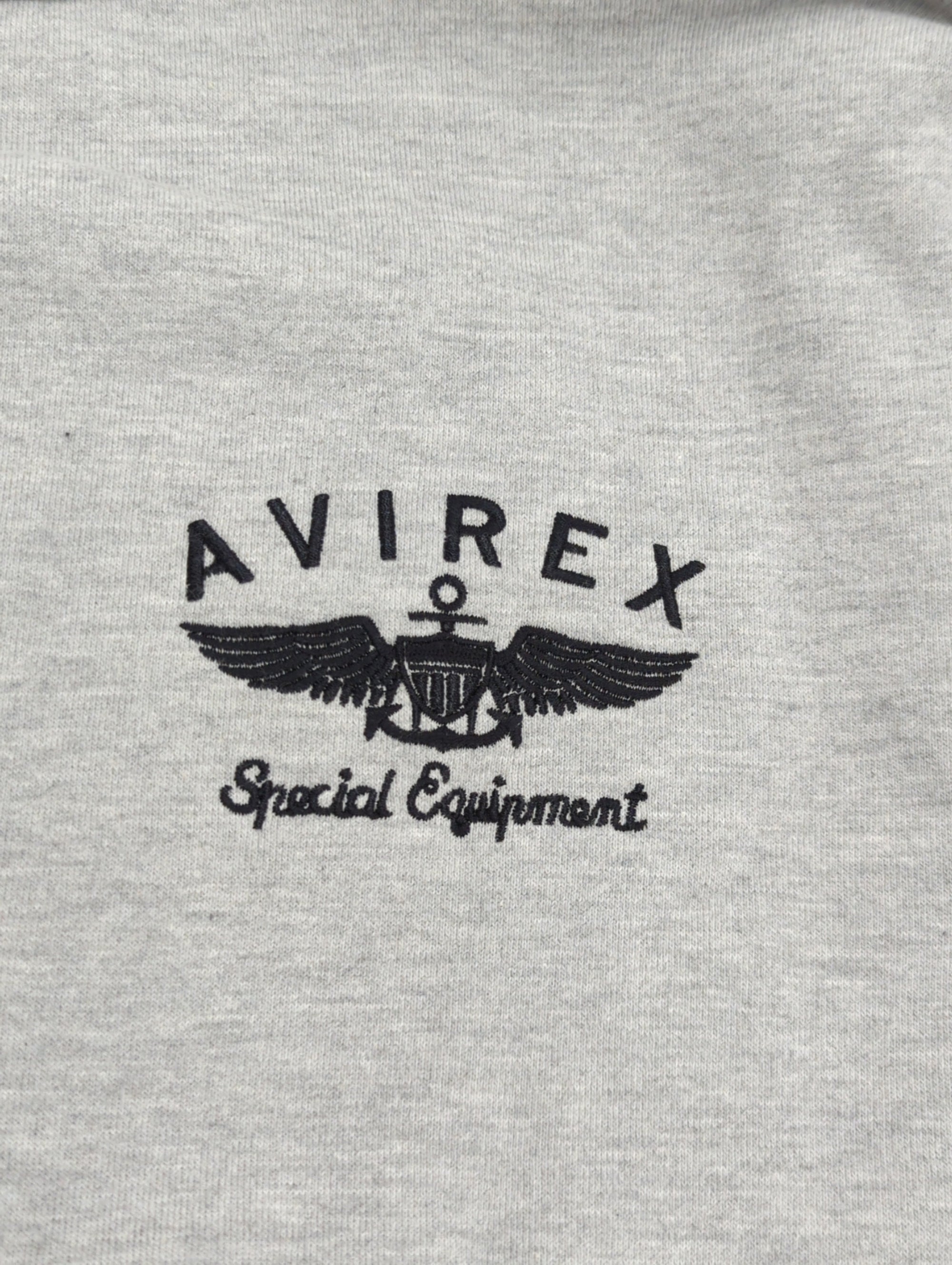 AVIREX / VARSITY LOGO CREW SWEAT/ バーシティーロゴクルースウェット