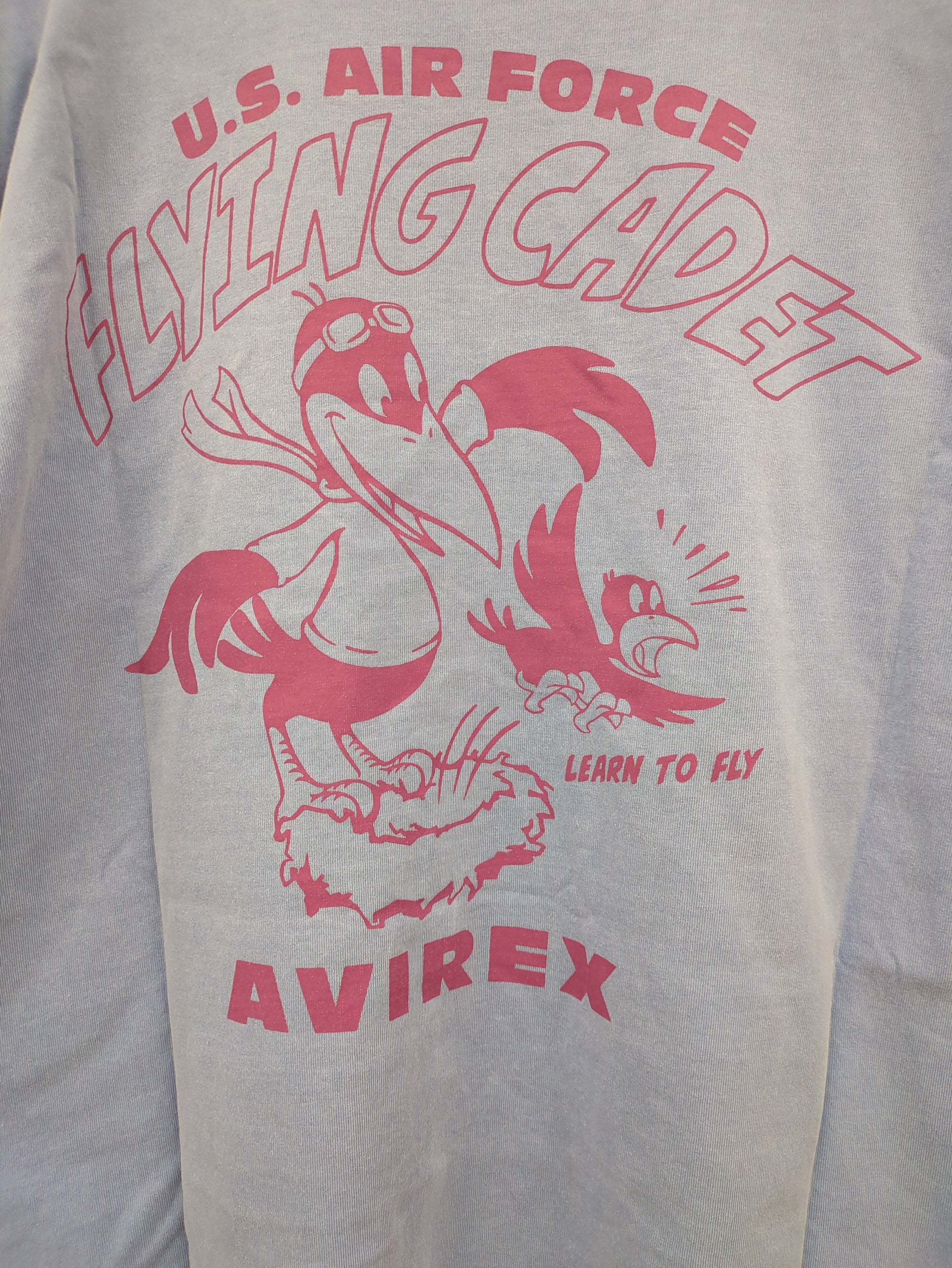 AVIREX / フェイドウォッシュ Tシャツ フライングカデット/FLYING CADET T-SHIRT