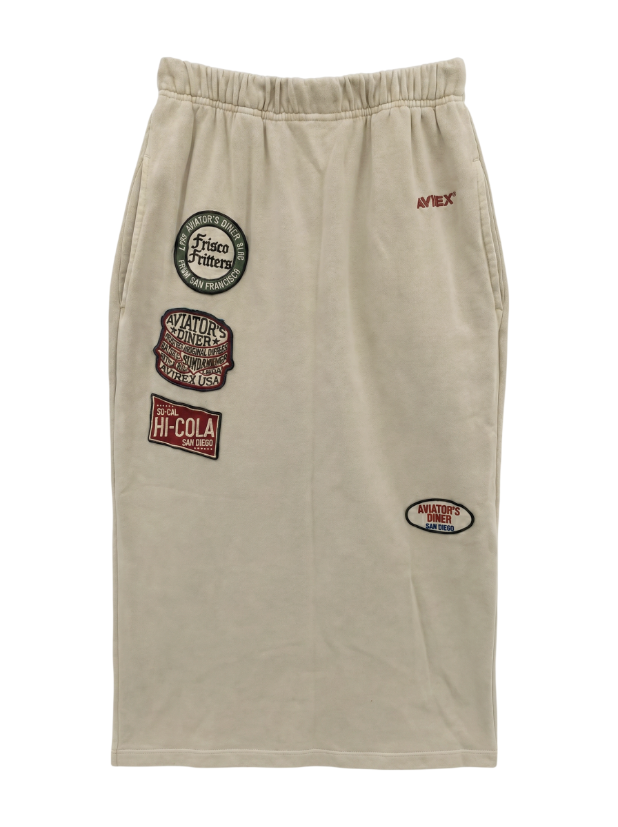 AVIREX / 《直営店限定》WEST COAST FADE WASH SKIRT/ ウエストコースト フェイドウォッシュスカート