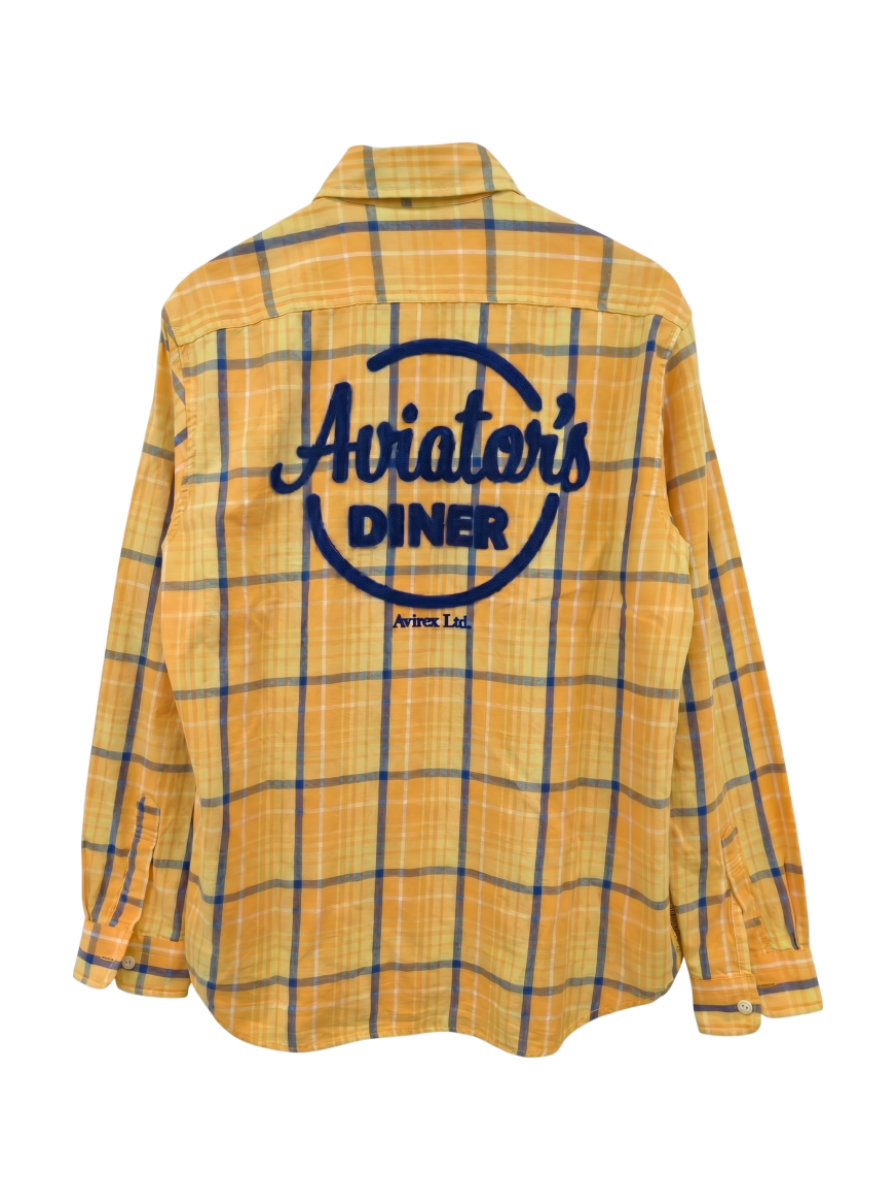 AVIREX / L/S CHECK WORK SHIRT Aviators Diner / チェック ワークシャツ アヴィエーターズ ダイナー