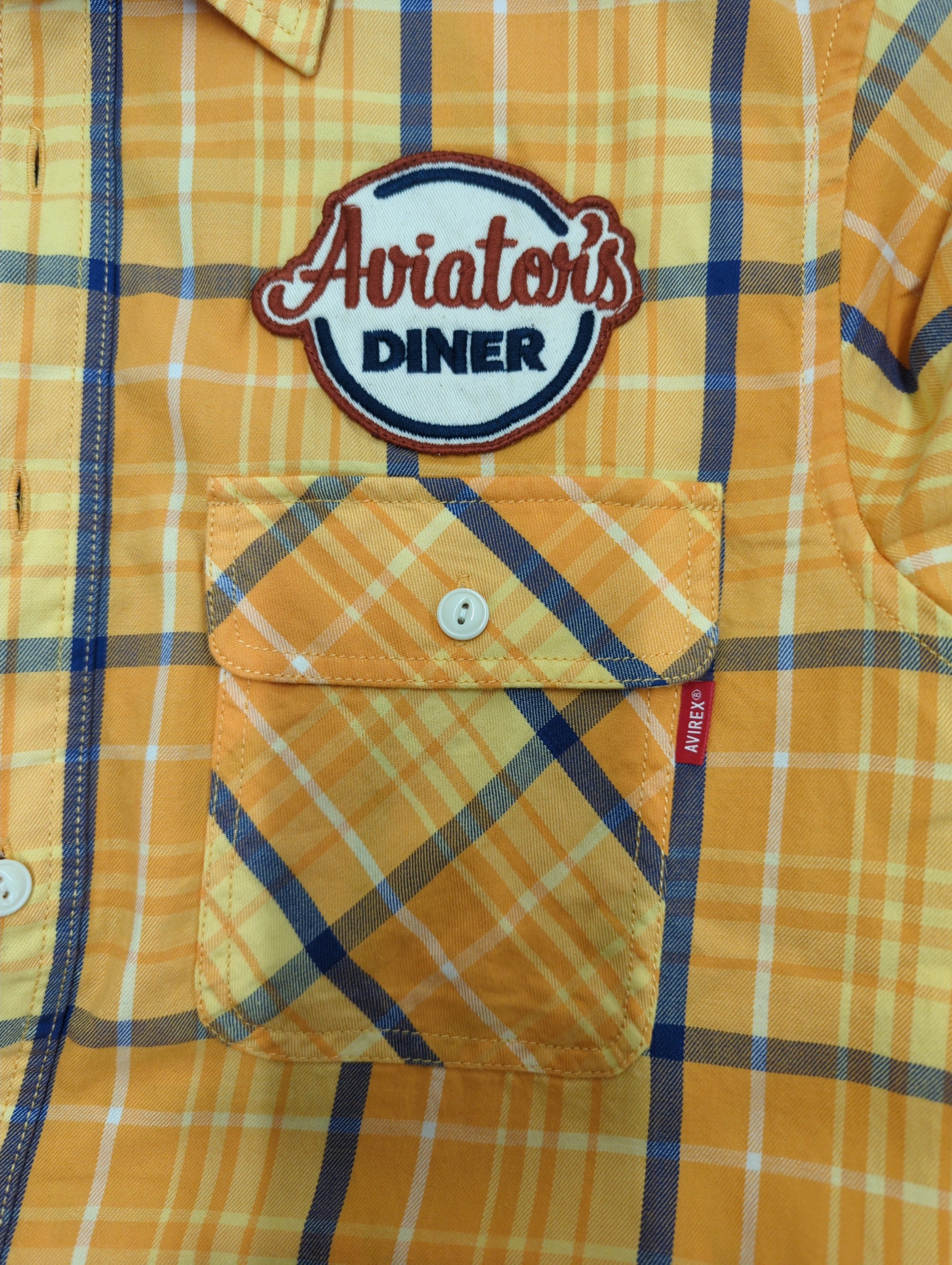 AVIREX / L/S CHECK WORK SHIRT Aviators Diner / チェック ワークシャツ アヴィエーターズ ダイナー