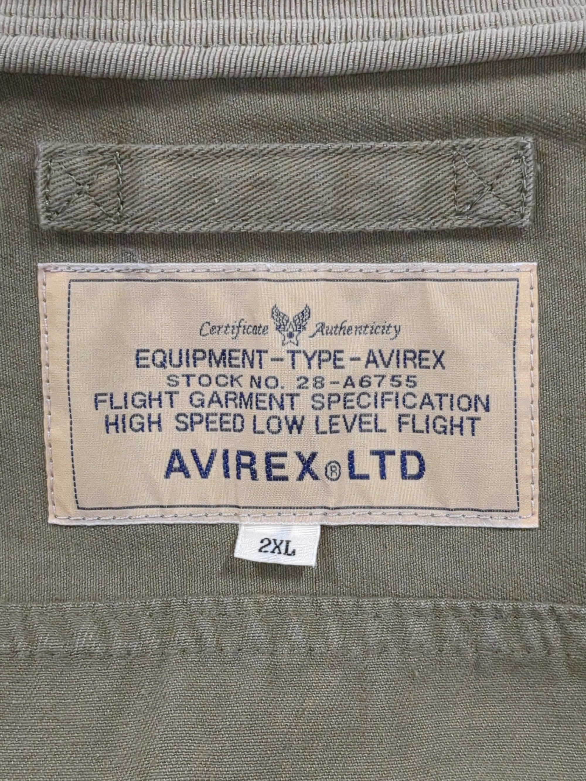 AVIREX / MECHANIC JUMP SUIT