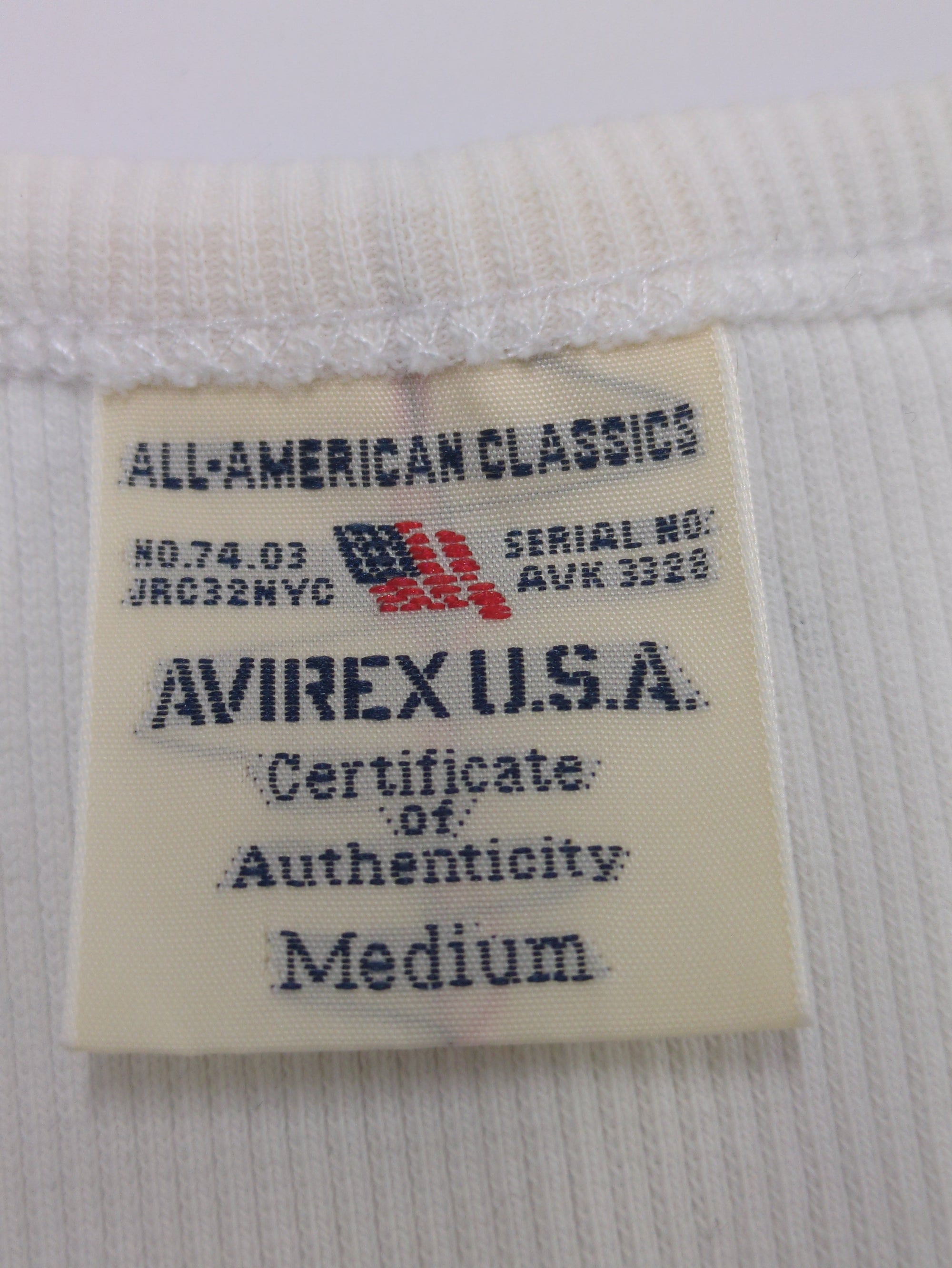 AVIREX / 《DAILY》RIB L/S V-NECK T-SHIRT/リブ 長袖 ブイネック Tシャツ デイリーウェア