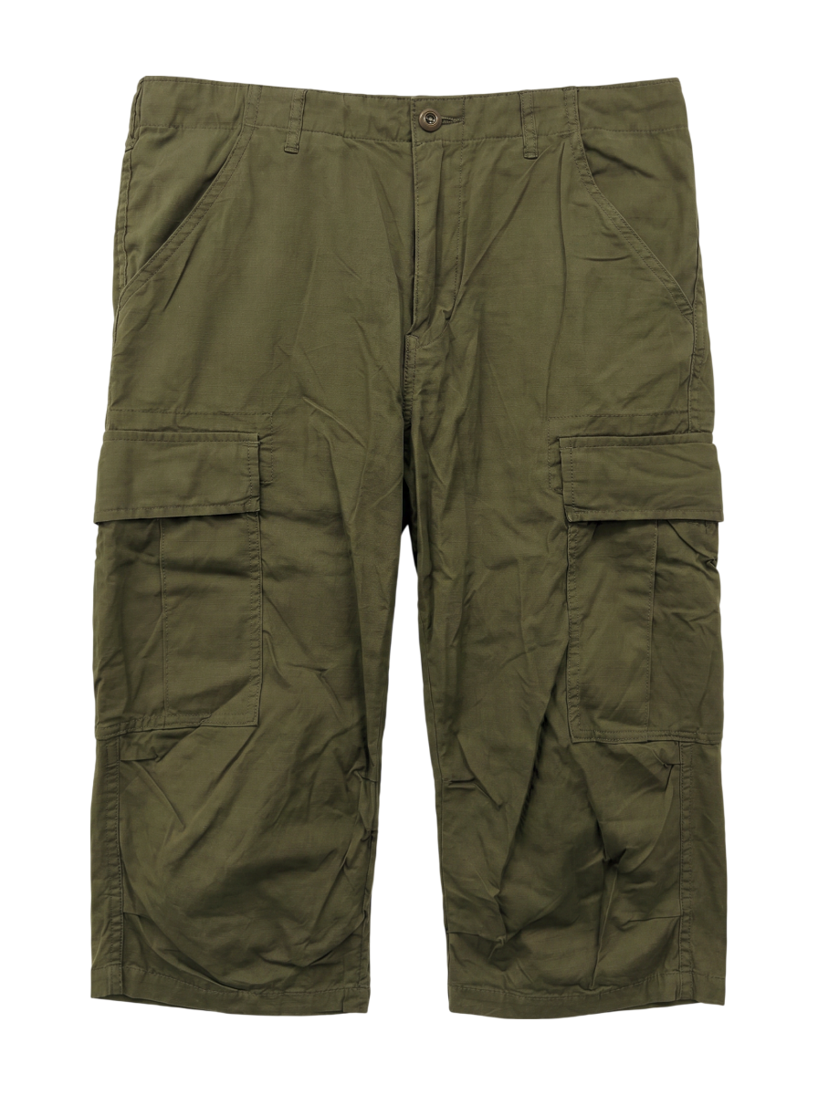 AVIREX / 【WEB&DEPOT限定】コットンリップストップ ファティーグクロップドパンツ /RIPSTOP FATIGUE CROPPED PANT