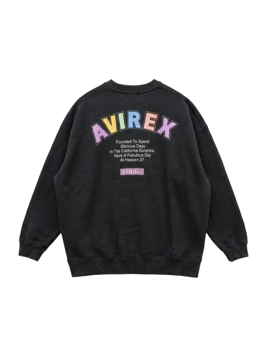 AVIREX / ≪MILKFED.×AVIREX≫COLORFUL SWEAT/ カラフルスウェット
