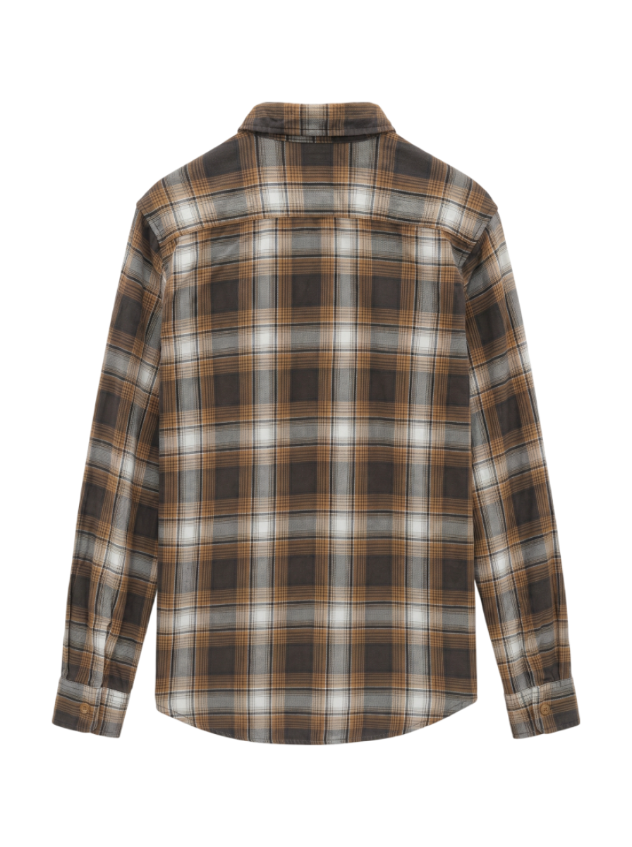AVIREX / LIGHT FLANNEL OMBRE CHECK SHIRT