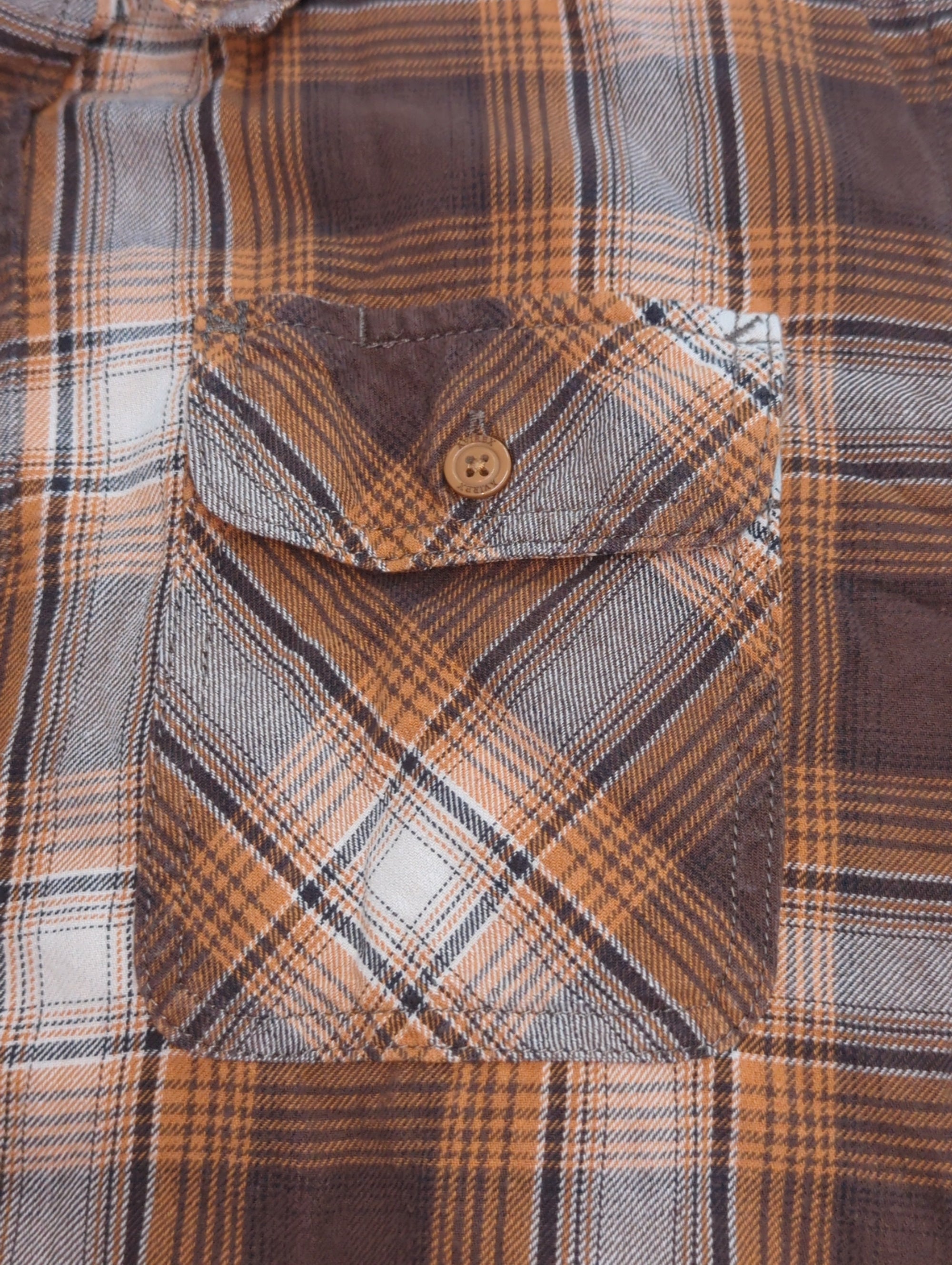 AVIREX / LIGHT FLANNEL OMBRE CHECK SHIRT