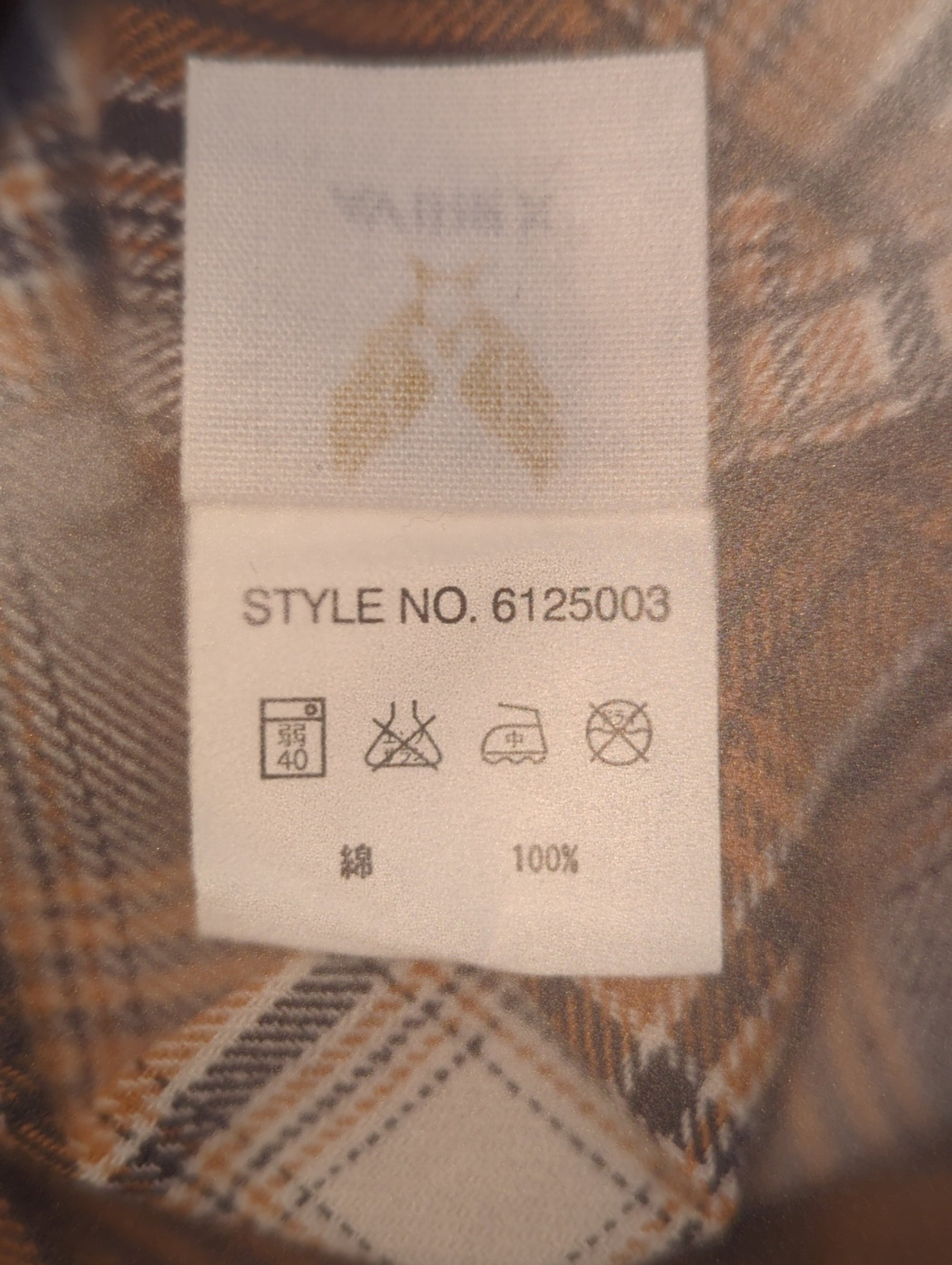 AVIREX / LIGHT FLANNEL OMBRE CHECK SHIRT