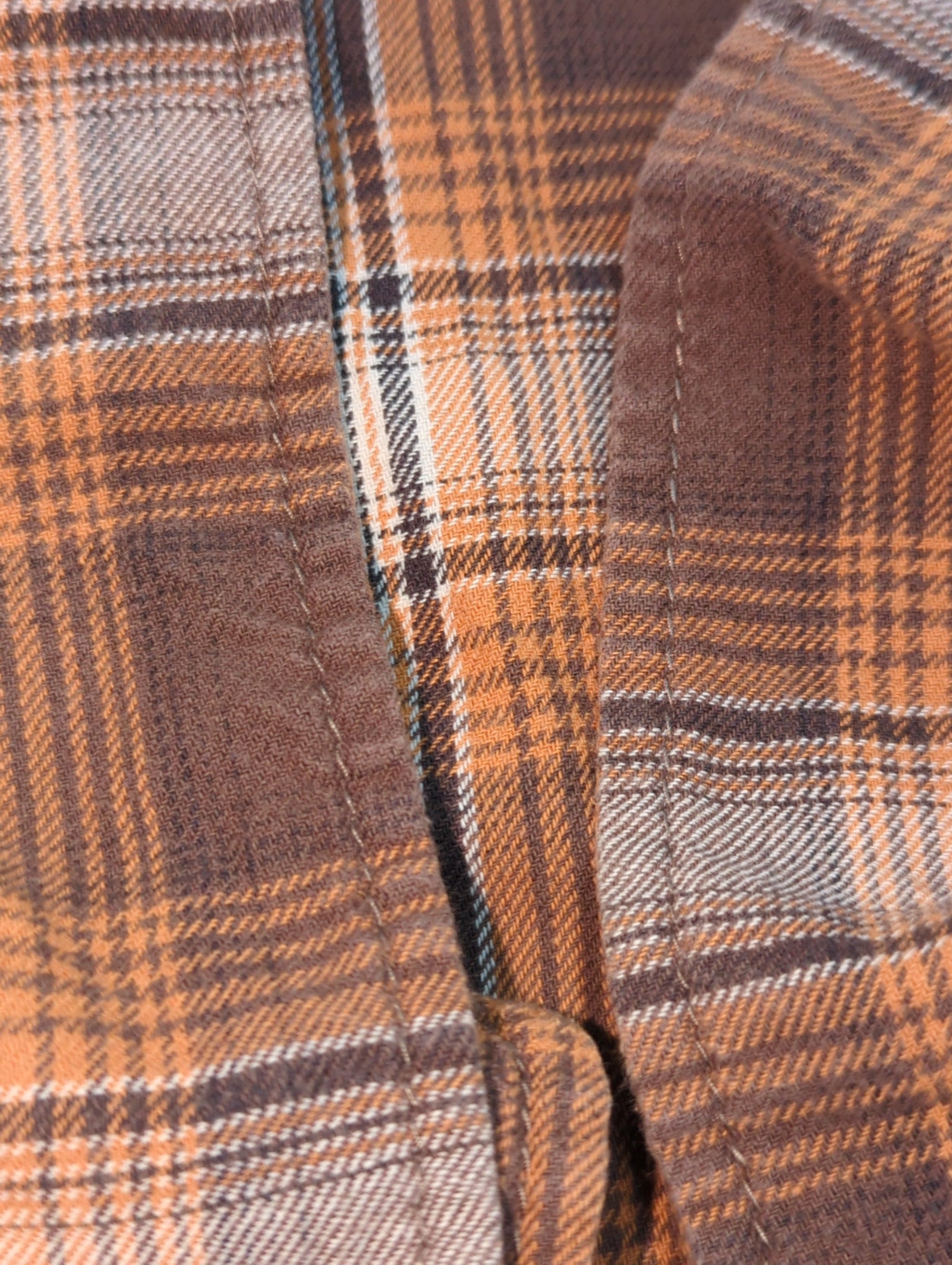 AVIREX / LIGHT FLANNEL OMBRE CHECK SHIRT