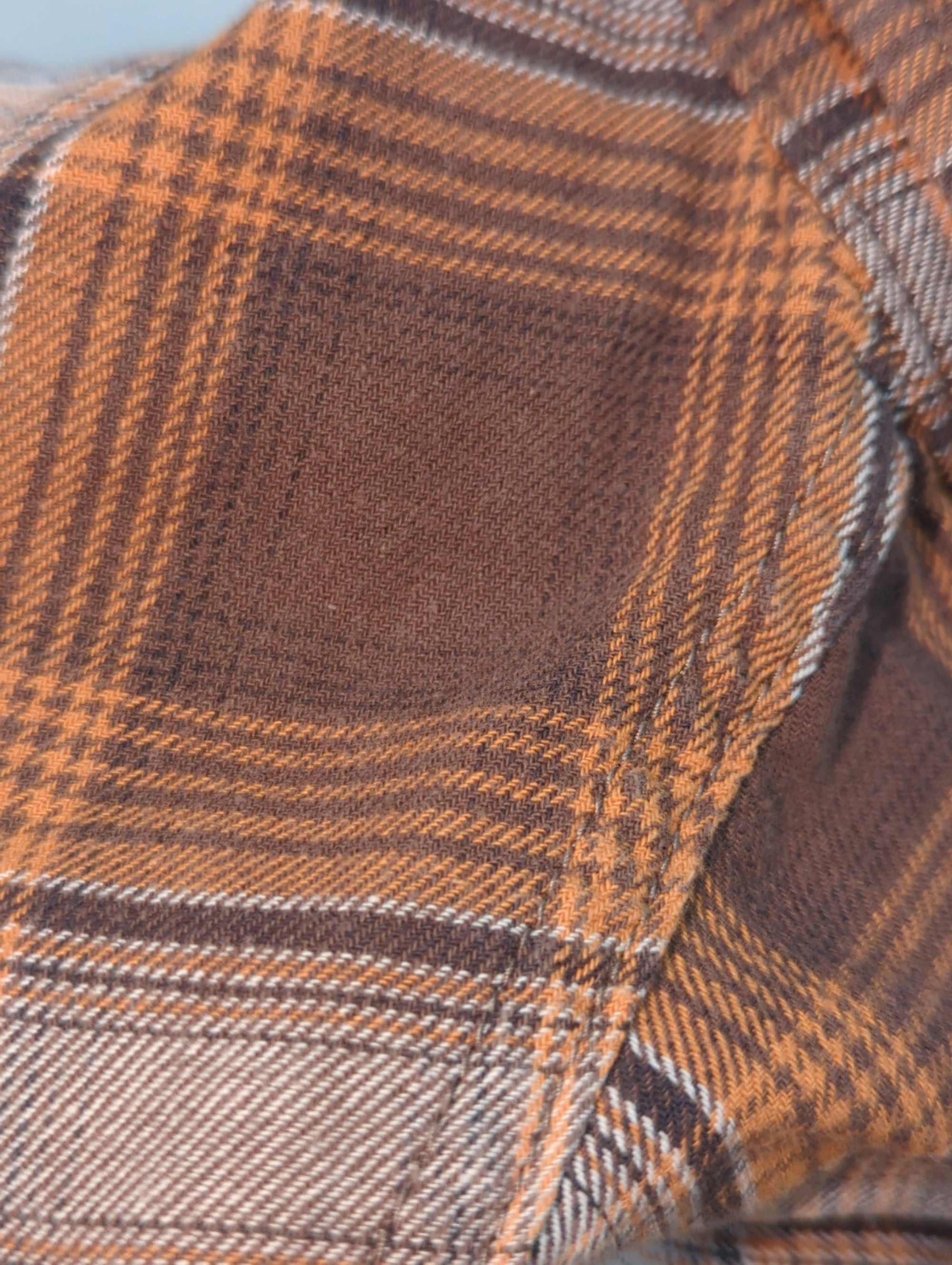 AVIREX / LIGHT FLANNEL OMBRE CHECK SHIRT