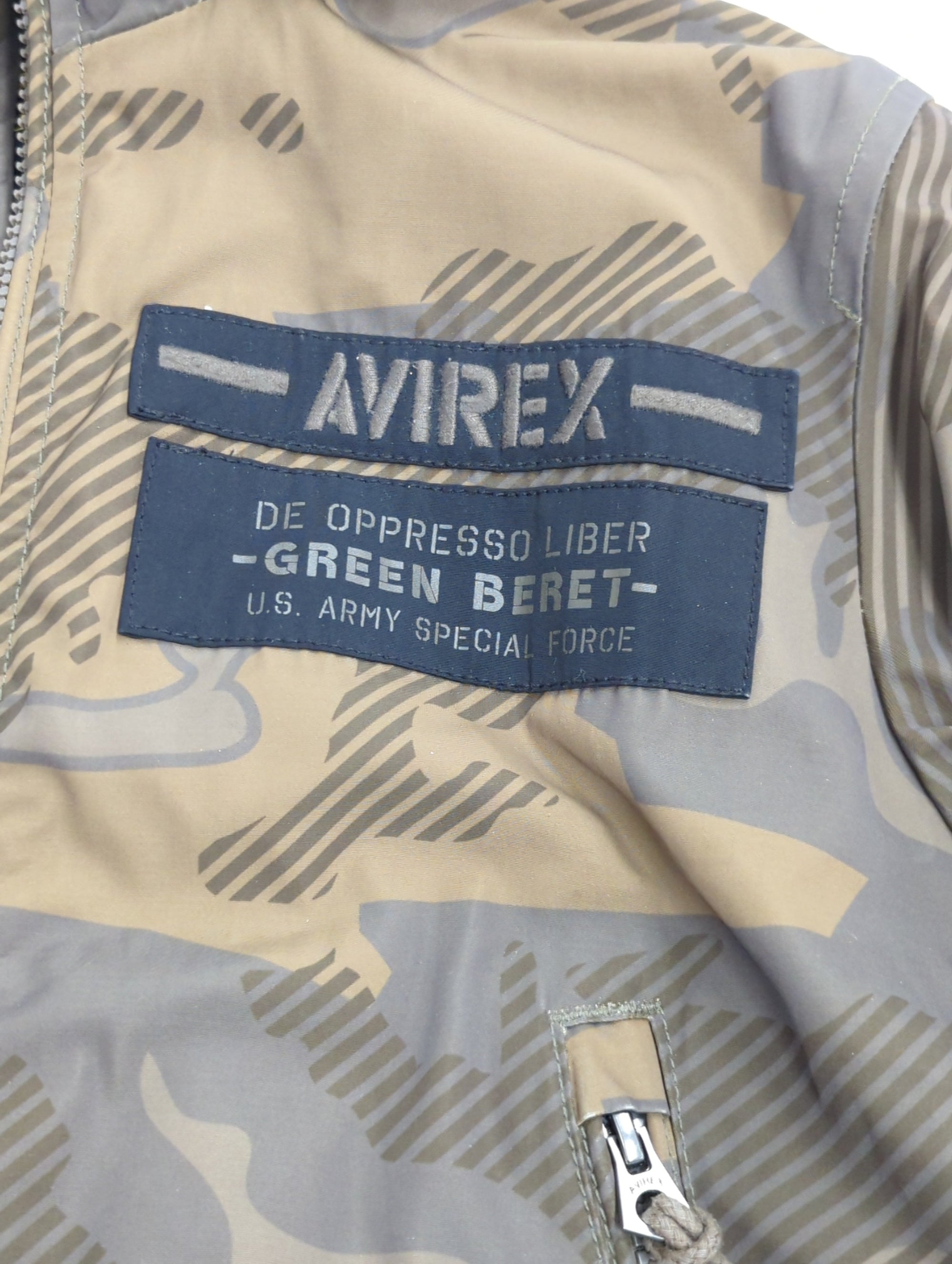 AVIREX / MA-1 モデファイ ハロ/MA-1 MOD HALO【Avirex Military Camp】