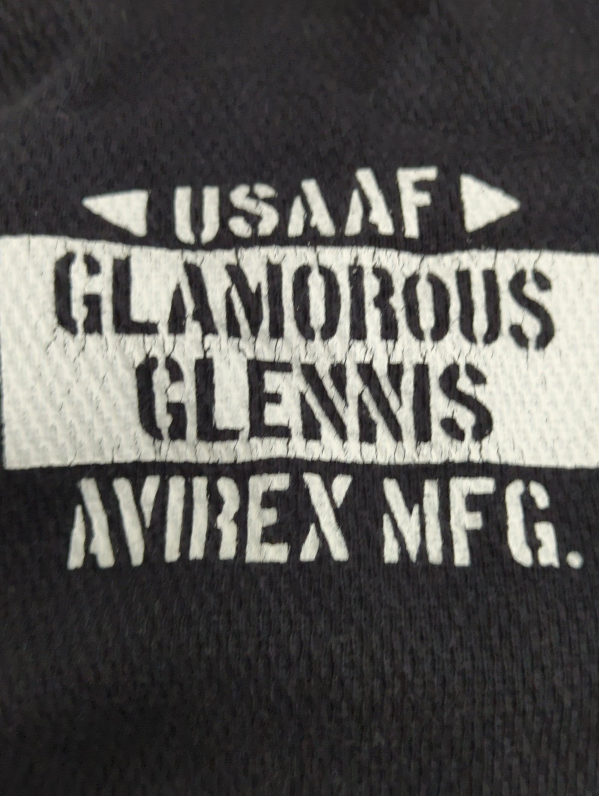 AVIREX / ハニカムワッフル Tシャツ グラマラスグレニス/HONEY COMB WAFFLE T-SHIRT GLAMOROUS GLENNIS