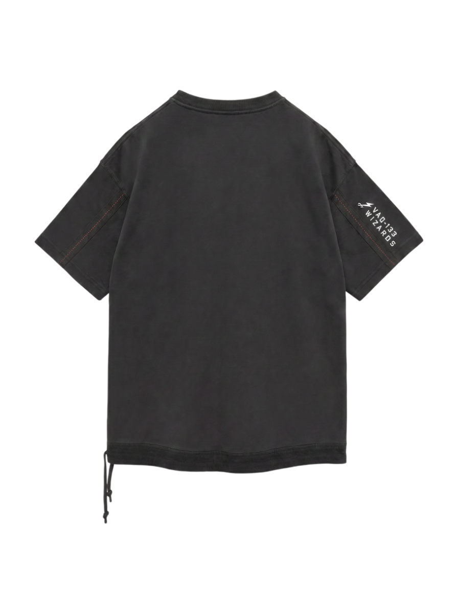 AVIREX / #SH FADEWASH MILITARY POCKET T