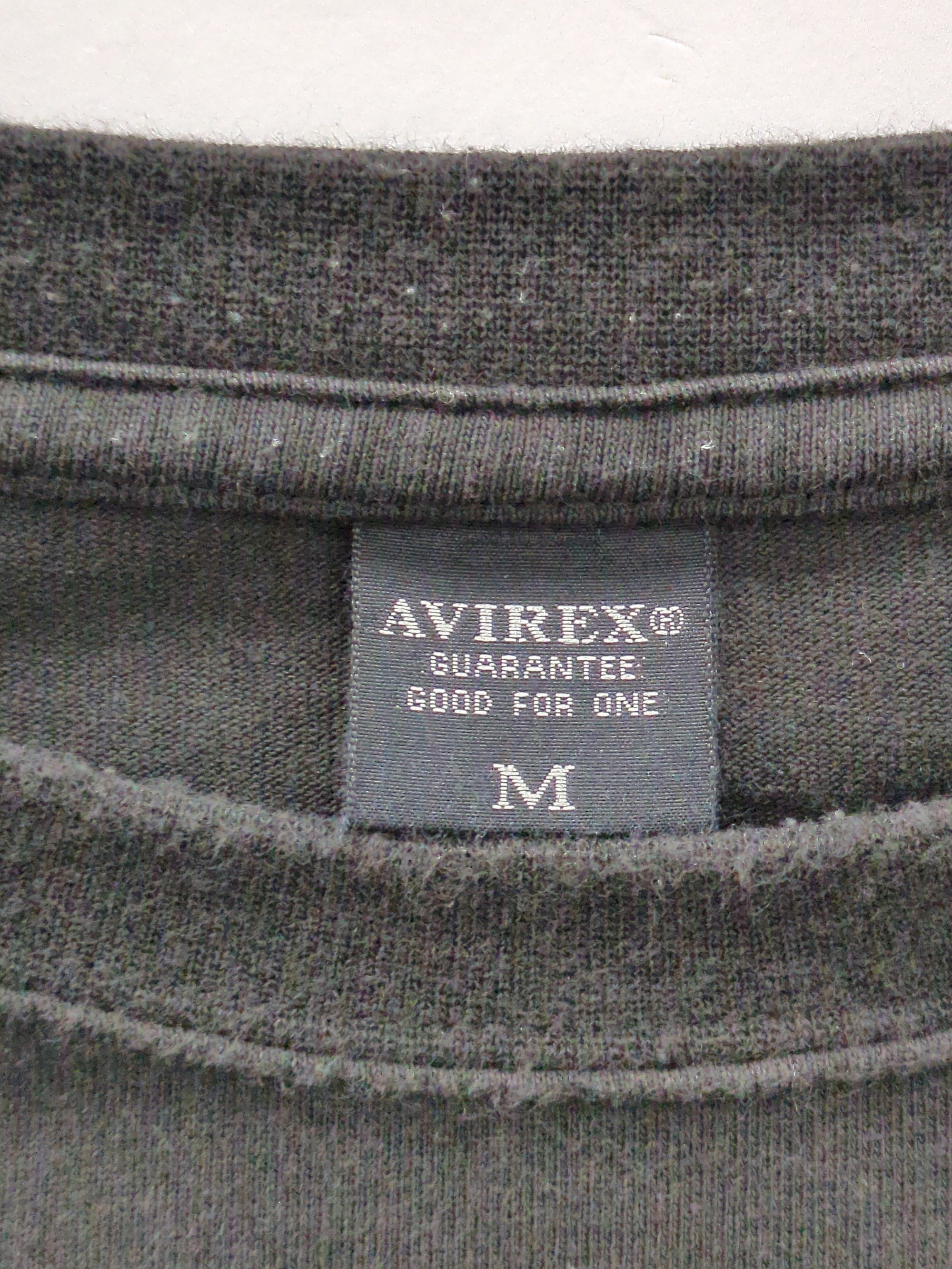 AVIREX / #SH FADEWASH MILITARY POCKET T