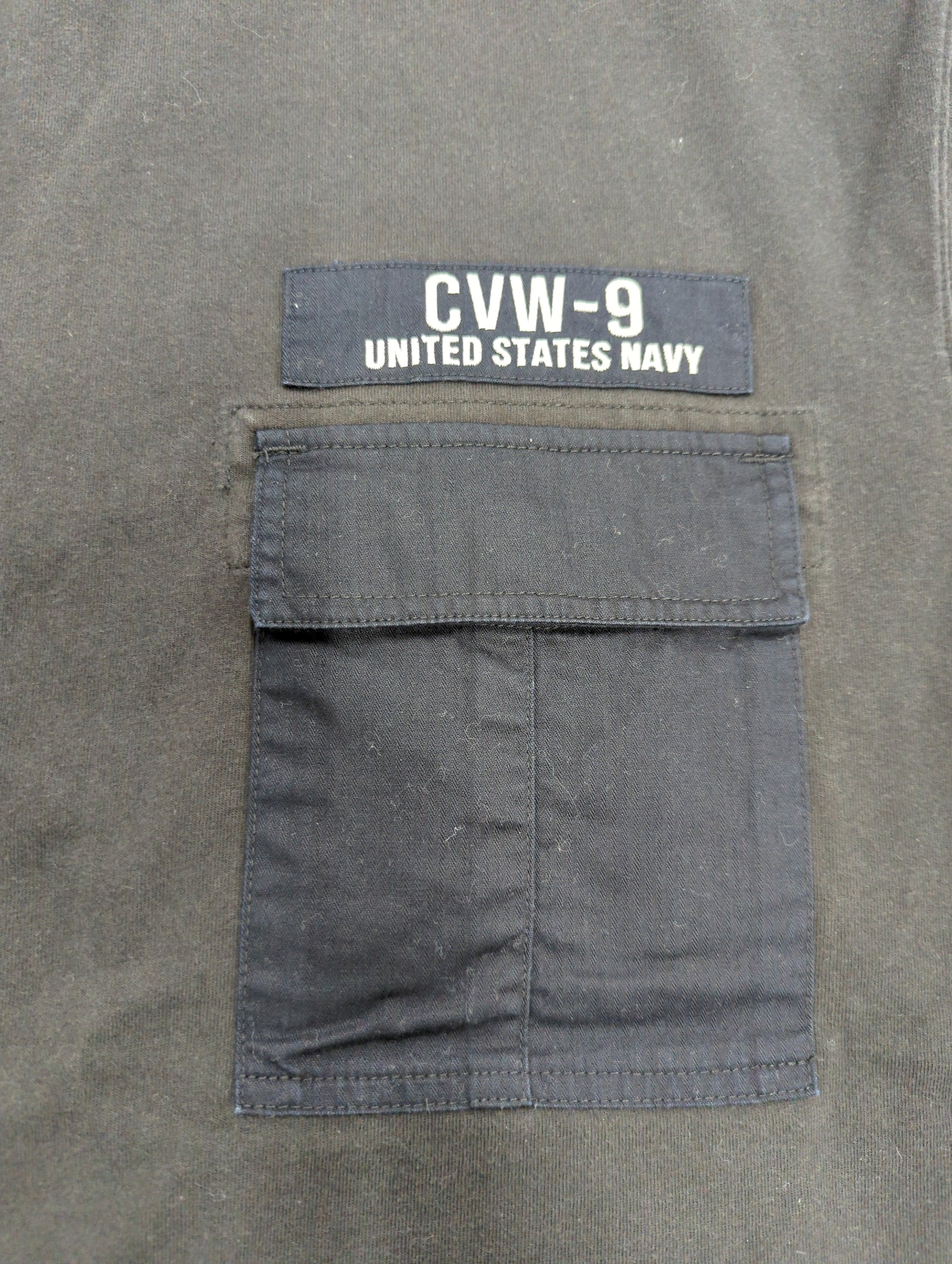 AVIREX / #SH FADEWASH MILITARY POCKET T
