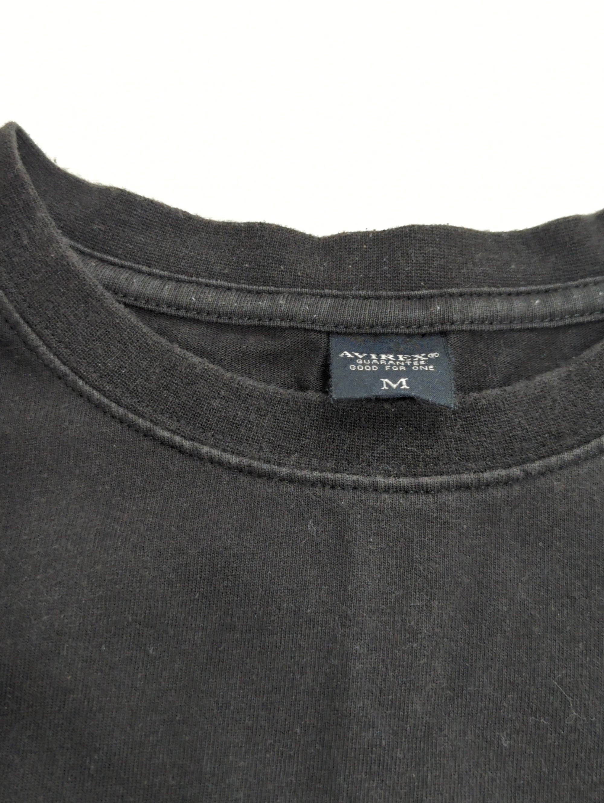 AVIREX / #SH FADEWASH MILITARY POCKET T