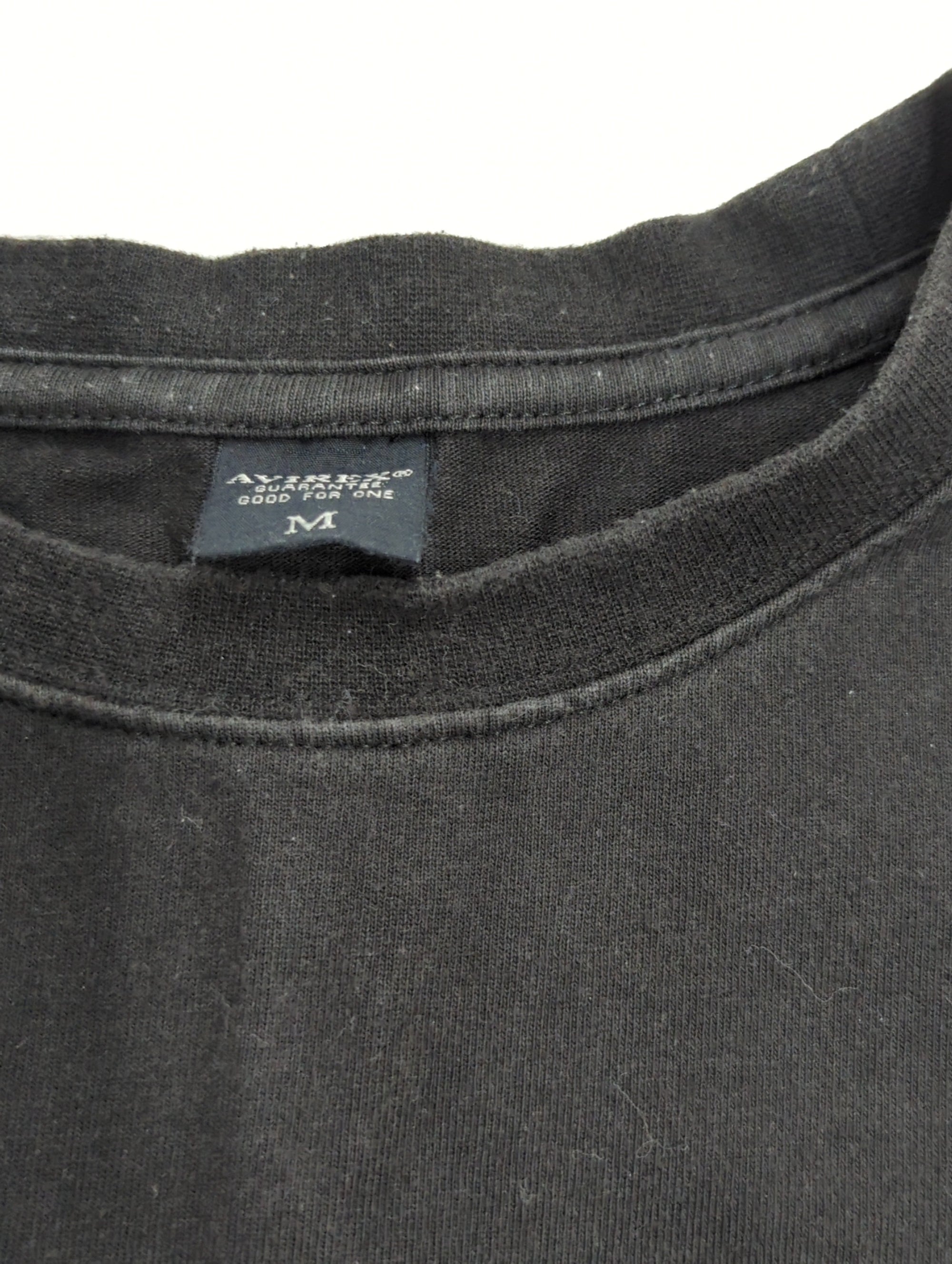 AVIREX / #SH FADEWASH MILITARY POCKET T
