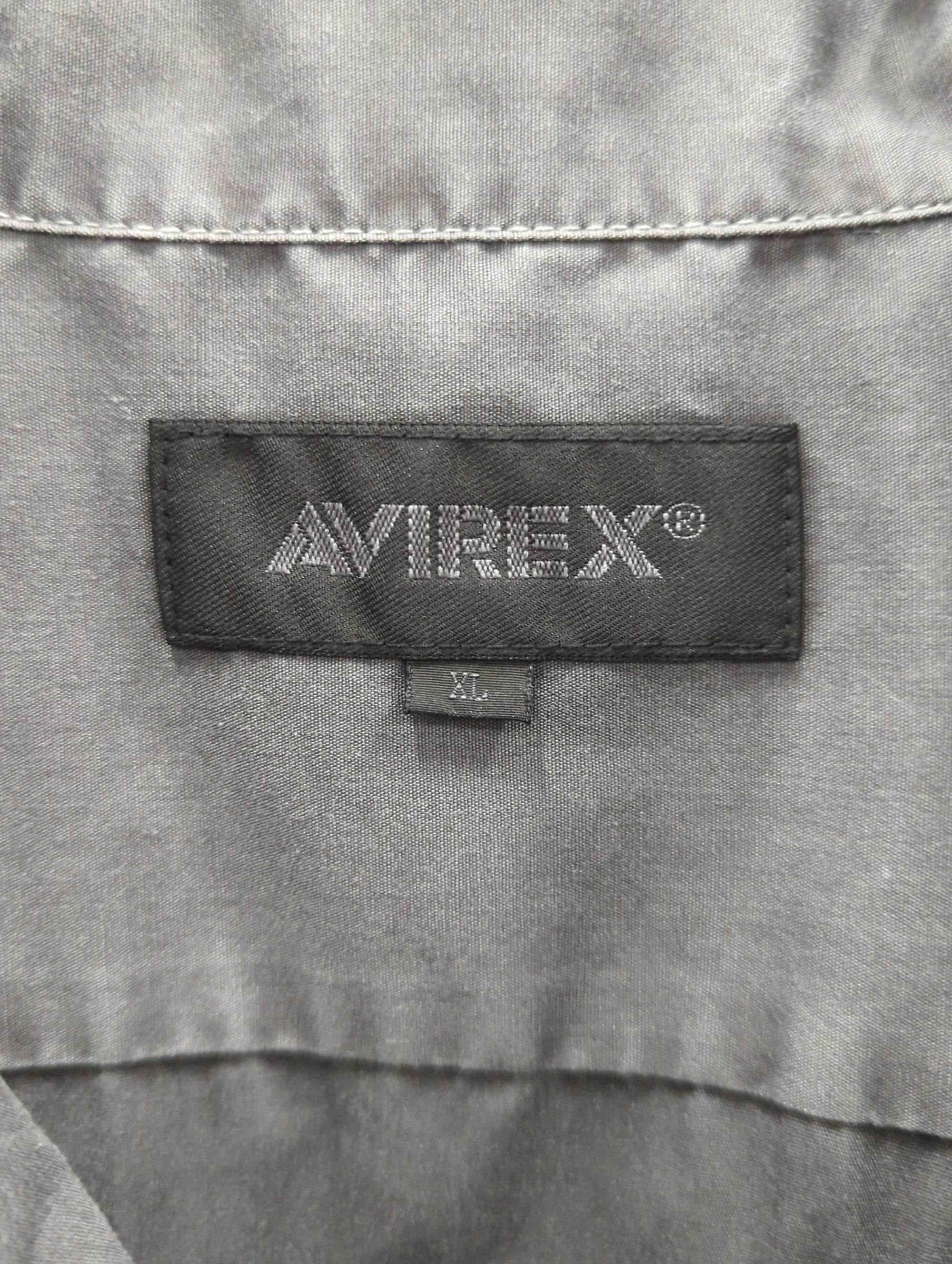 AVIREX / SHORTSLEEVE FADED WORK SHIRT BLUE ANGELS