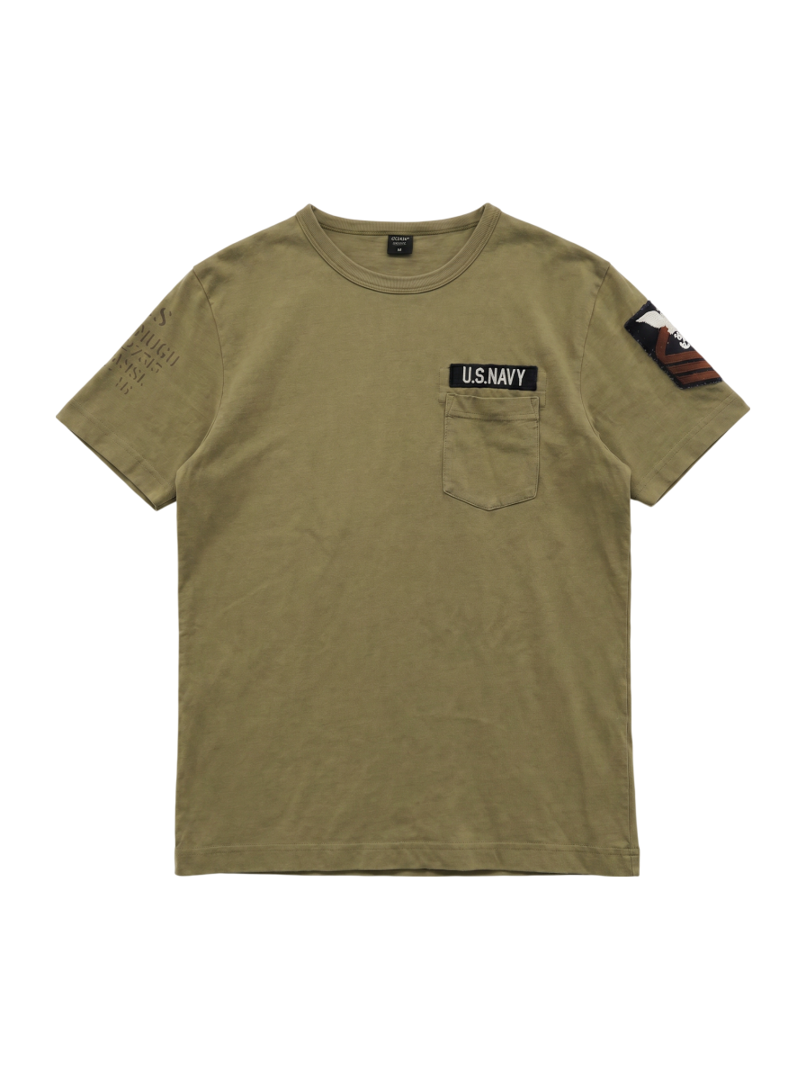 AVIREX / 《WEB&DEPOT限定》SHORT SLEEVE CREW NECK T-SHIRT 'AVIREX LIMITED NY'