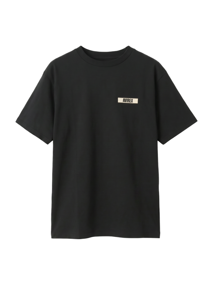 AVIREX / #SH S/S HEAVY OZ EMB TEE