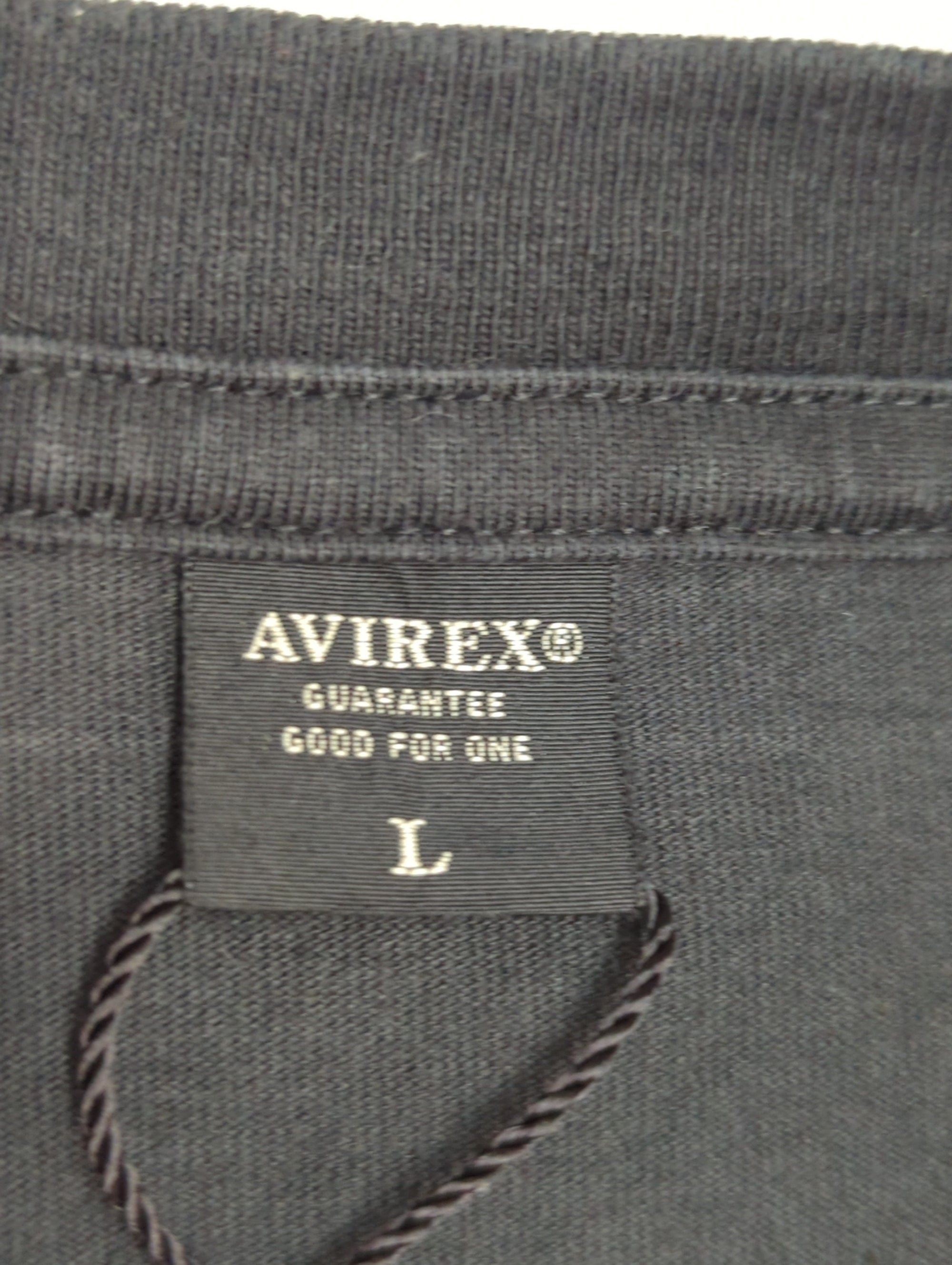 AVIREX / #SH S/S HEAVY OZ EMB TEE