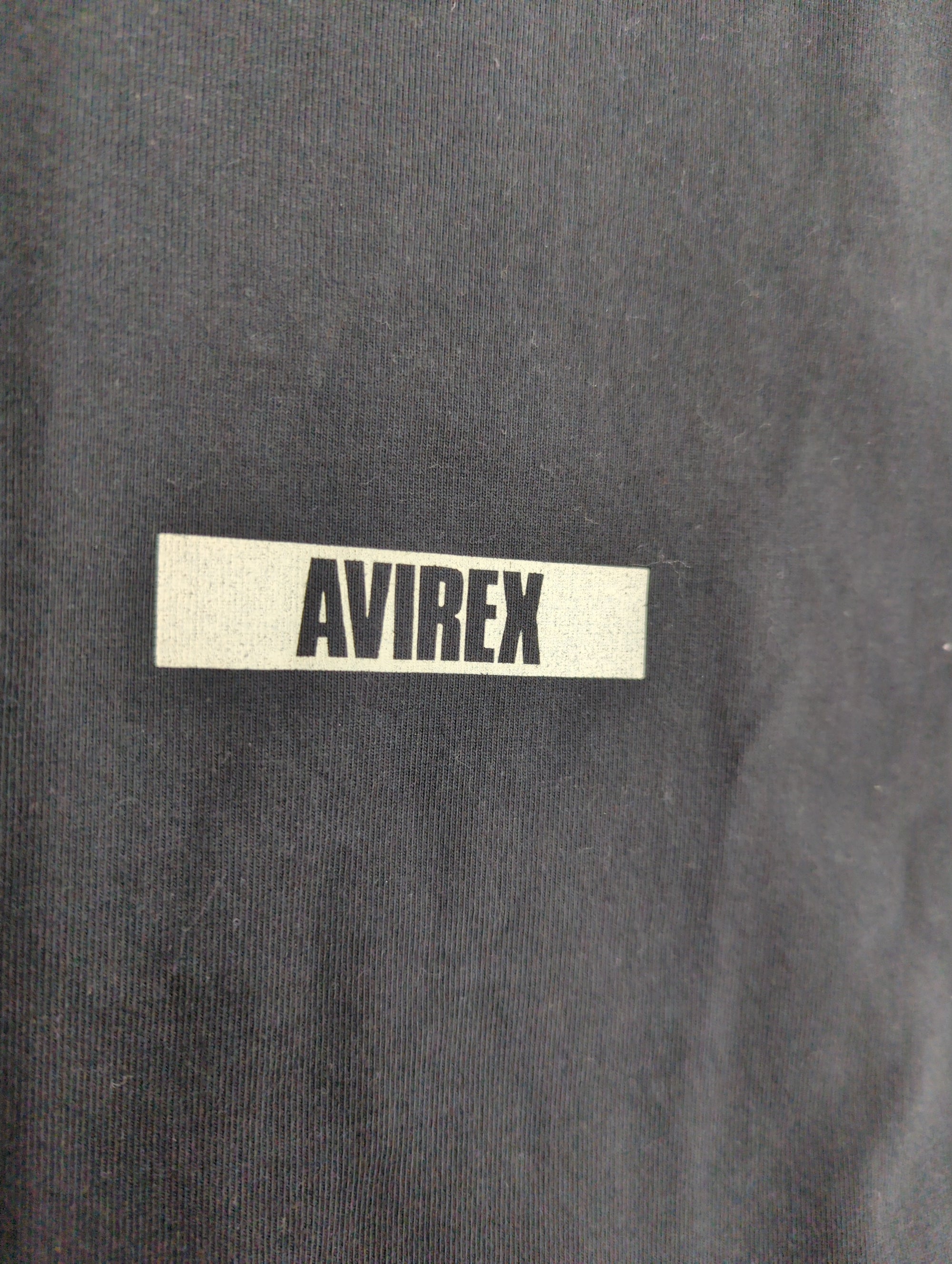 AVIREX / #SH S/S HEAVY OZ EMB TEE