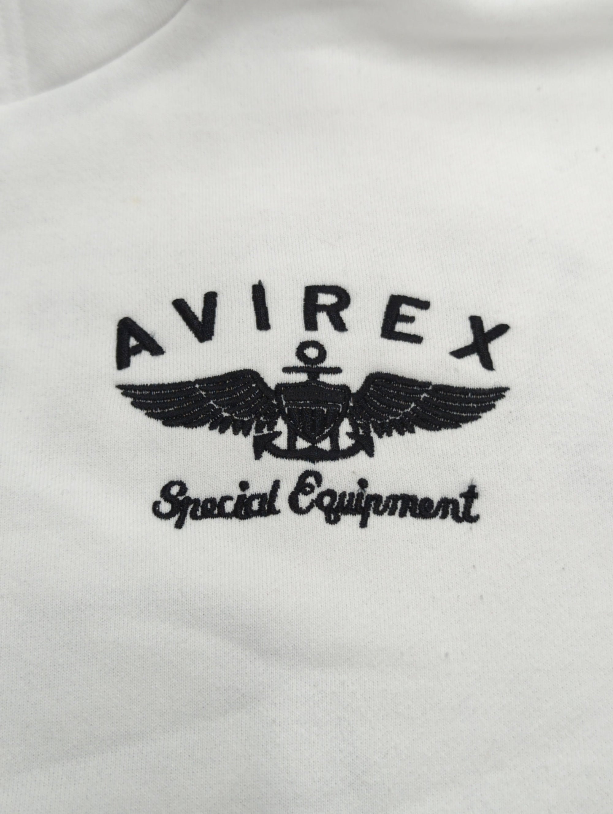AVIREX / VARSITY LOGO SWEAT PARKA / バーシティ ロゴ スウェット パーカー