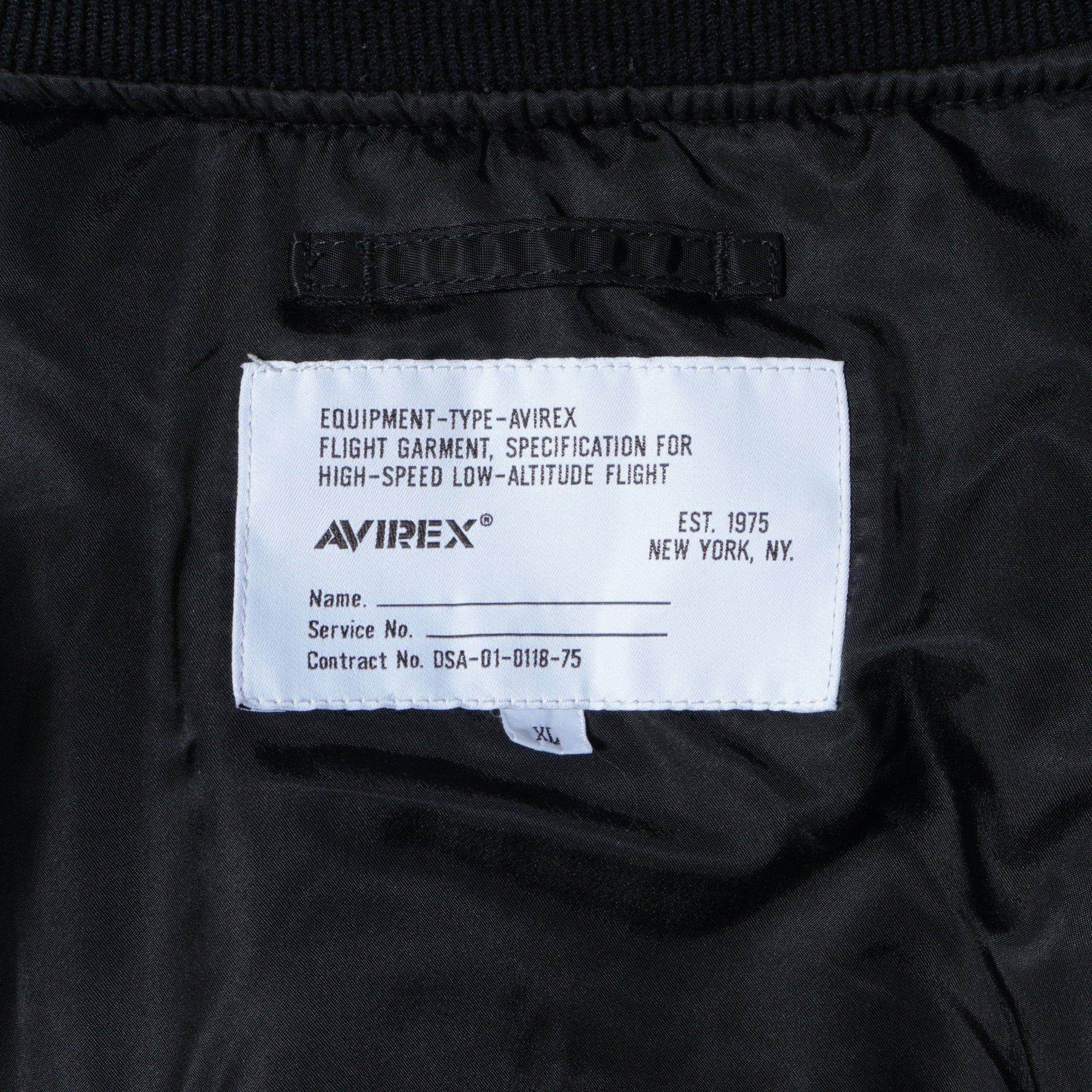 AVIREX / 《WEB&DEPOT限定》MA-1 REMODEL