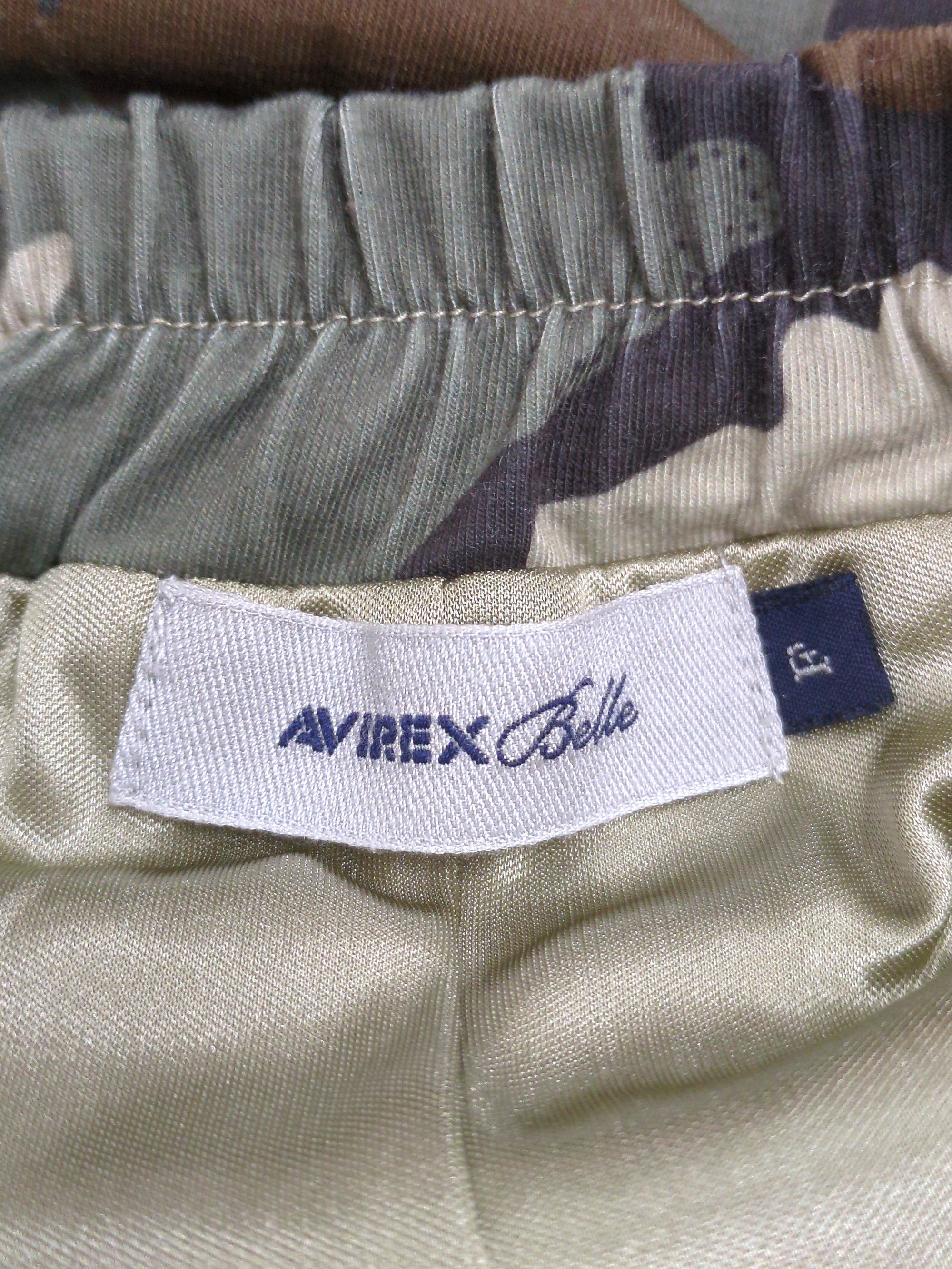 AVIREX / プリーツカモ カラーコンビ カモスカート/PLEATED COLOR COMBI CAMO SKIRT