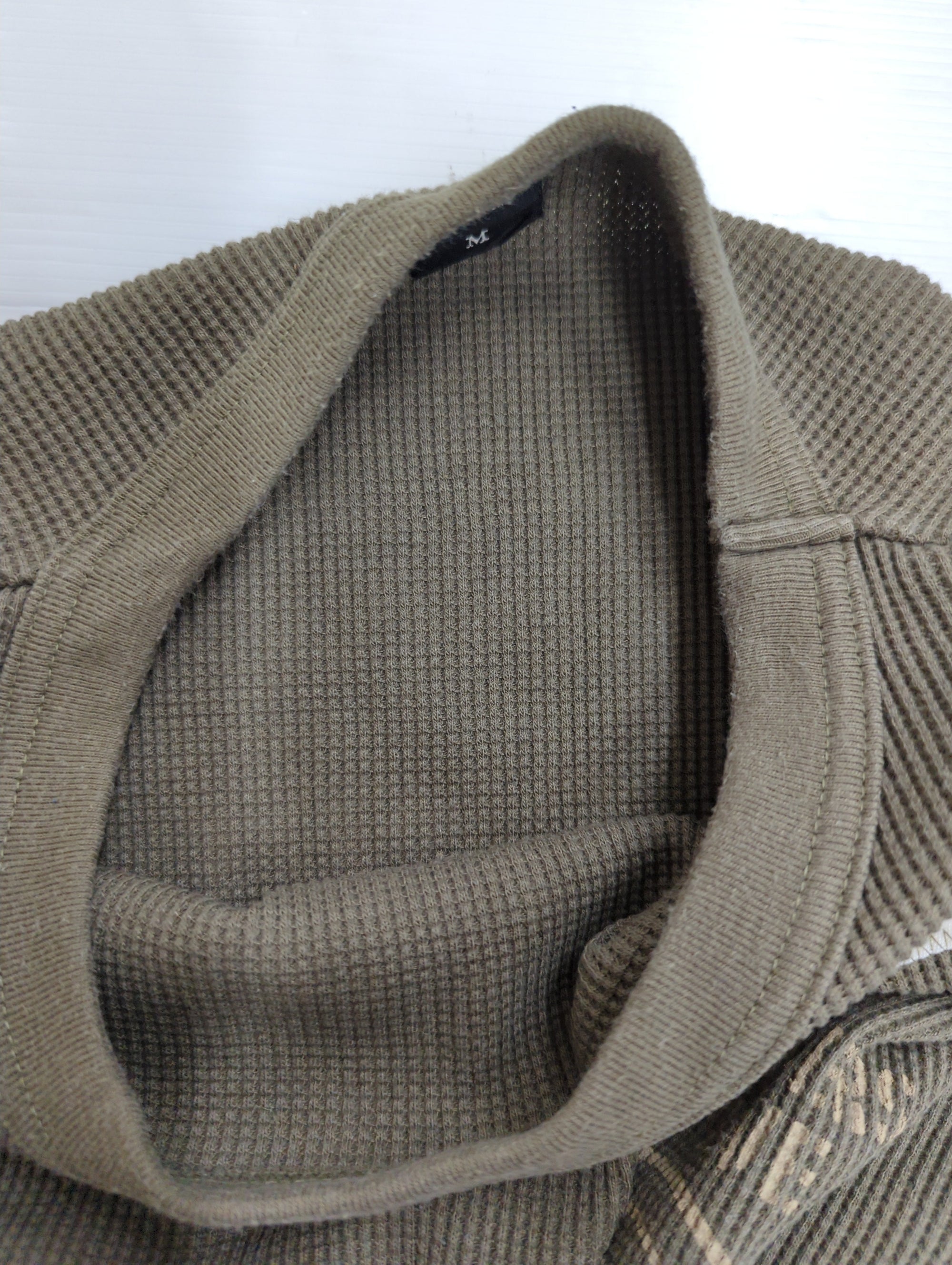 AVIREX / L/S WAFFLE T-SHIRT N.Y A.N.G