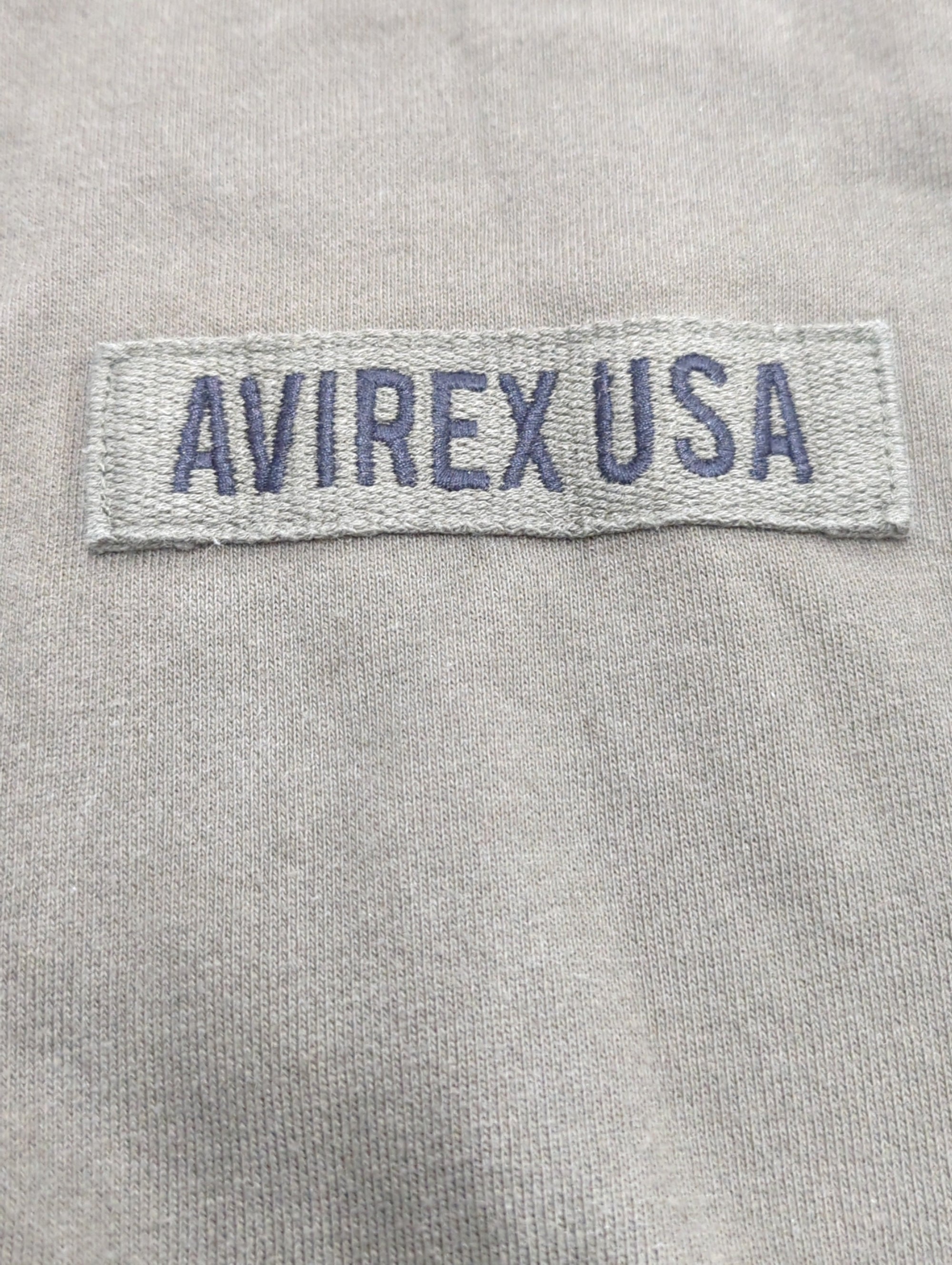 AVIREX / FATIGUE STAND ZIPUP SWEAT / ファティーグ ジップアップ スウェット / AVIREX / アヴィレックス