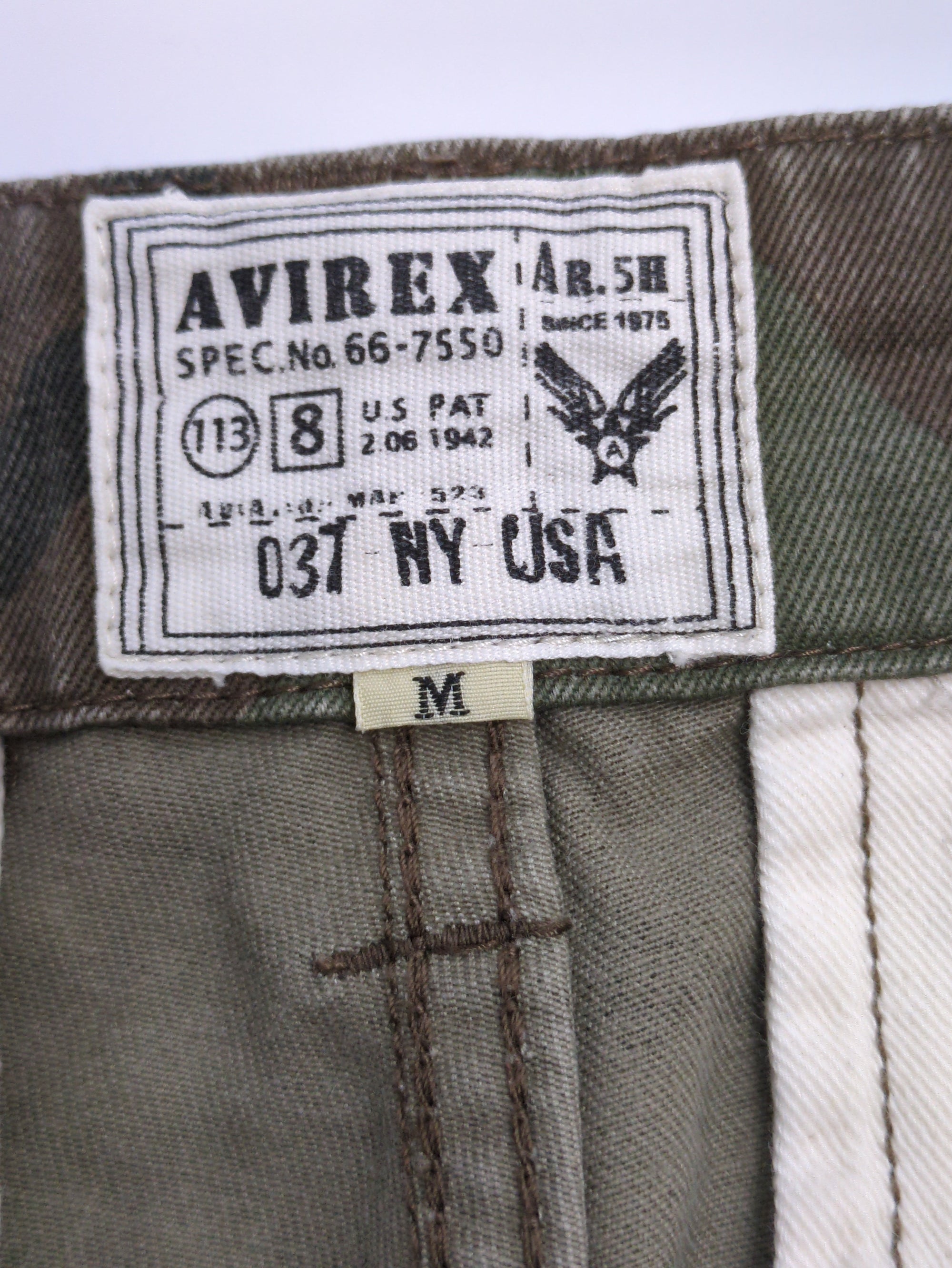 AVIREX / エアロ クロップド パンツ/ BU-AERO CROPPED PANTS