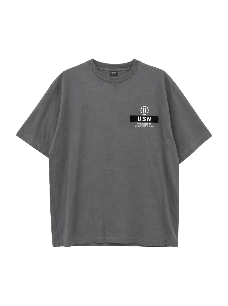 AVIREX / EIGHT BALLERS STENCIL PATCH T-SHIRT / エイトボーラーズ ステンシル パッチ Tシャツ / AVIREX