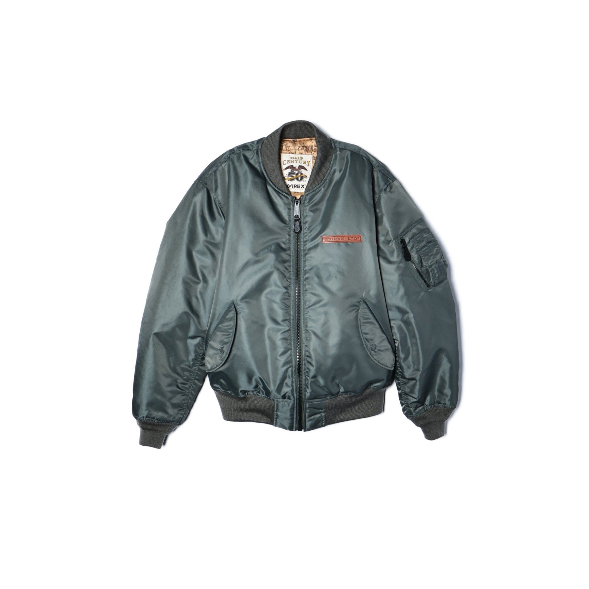 AVIREX / AK MA-1 SIGNATURE BIG LOGO